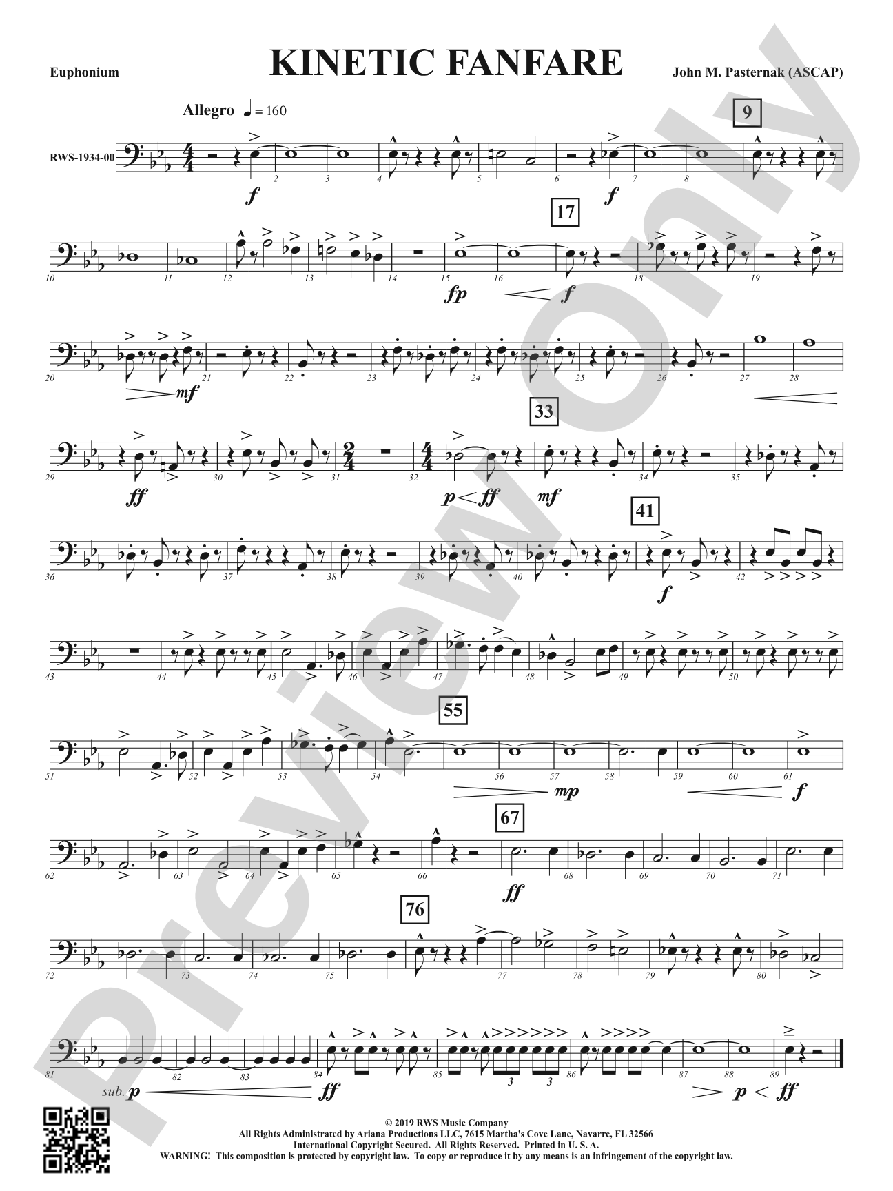 Kinetic Fanfare: Baritone B.C.