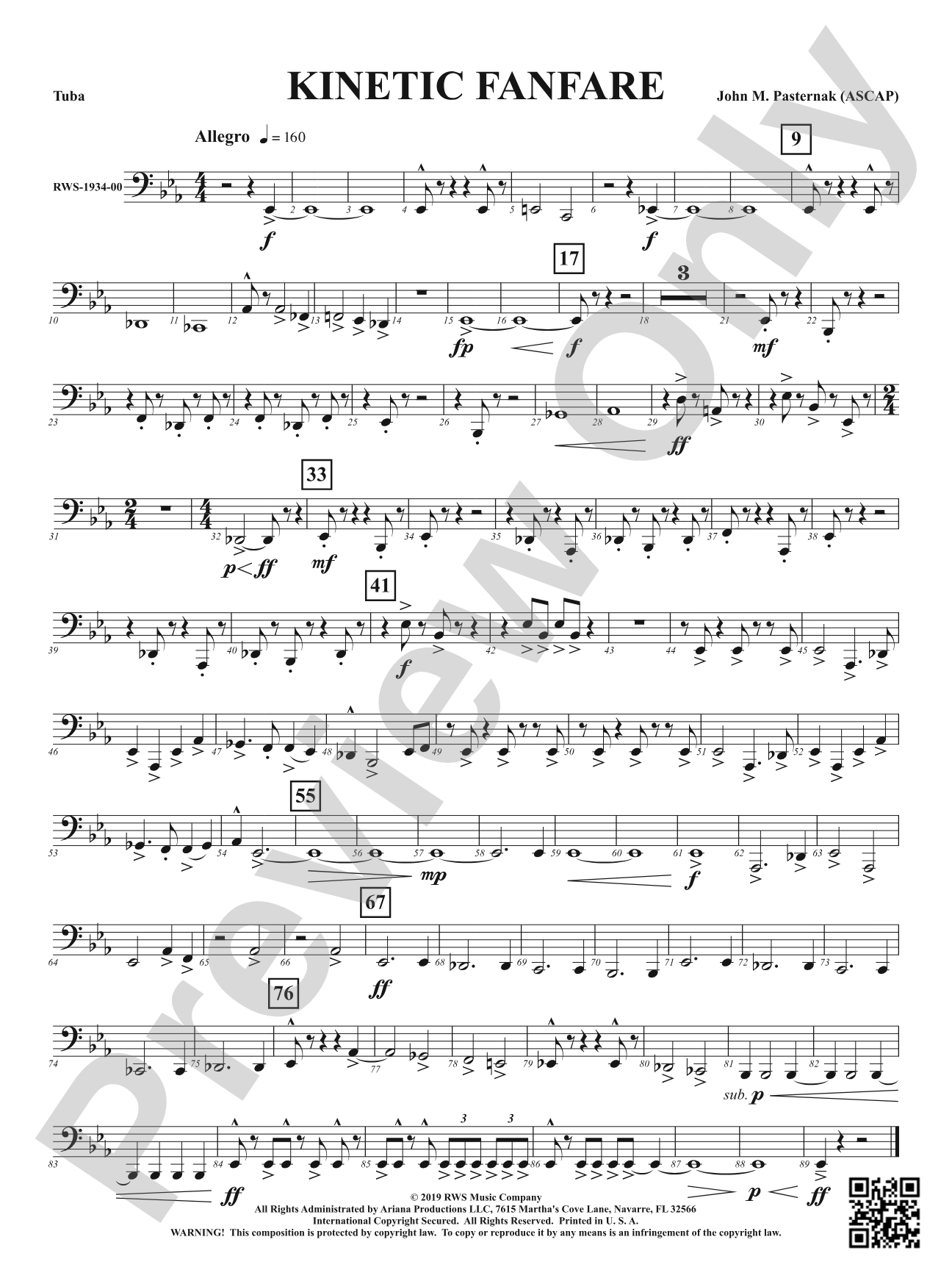 Kinetic Fanfare: Tuba