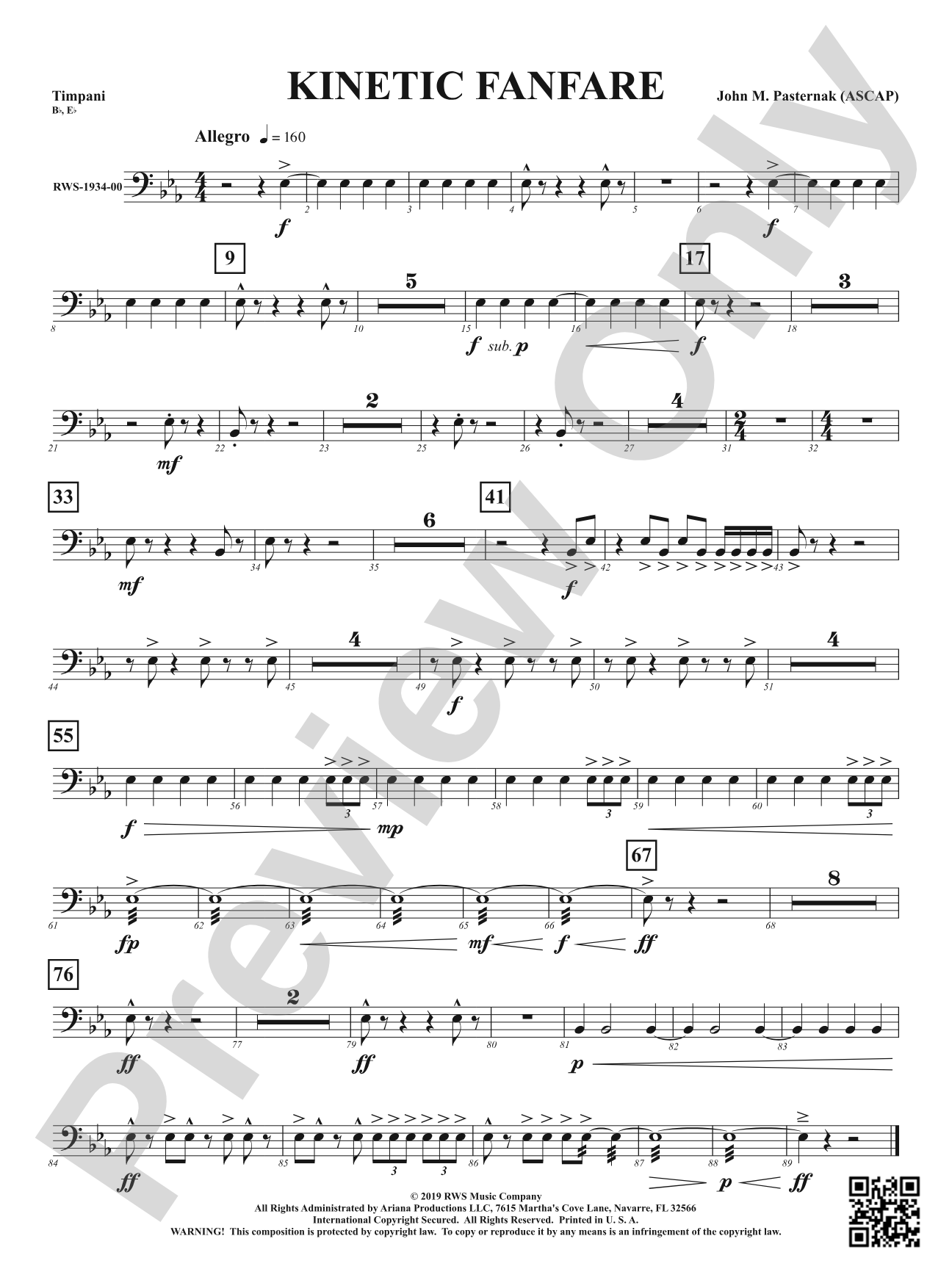 Kinetic Fanfare: Timpani