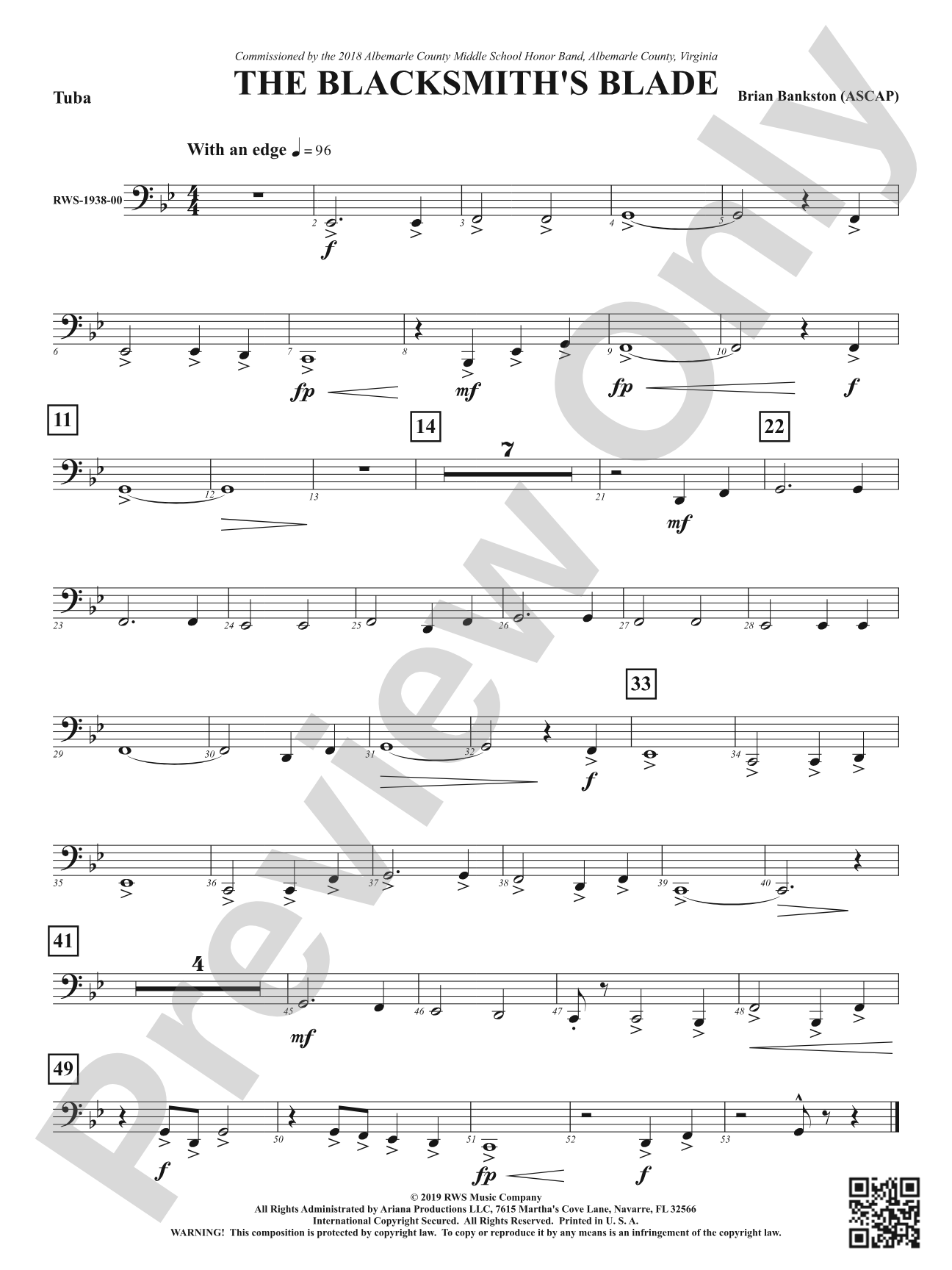 The Blacksmith's Blade: Tuba