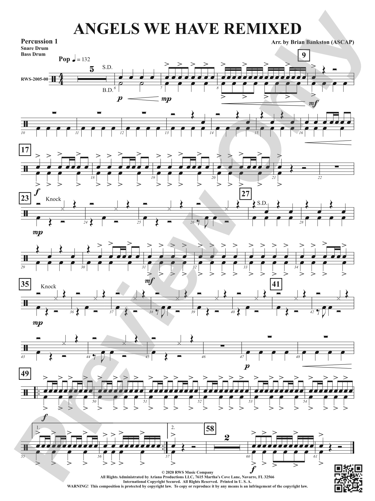 Angels We Have Remixed: 1st Percussion