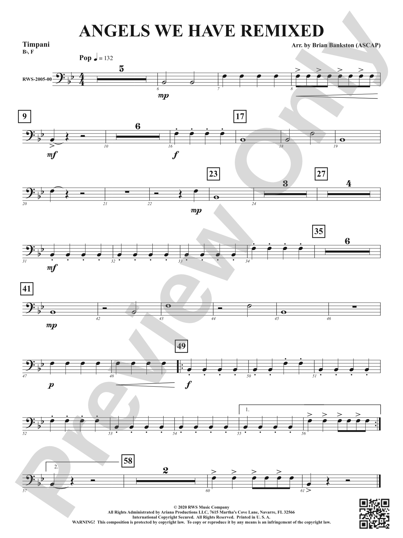 Angels We Have Remixed: Timpani