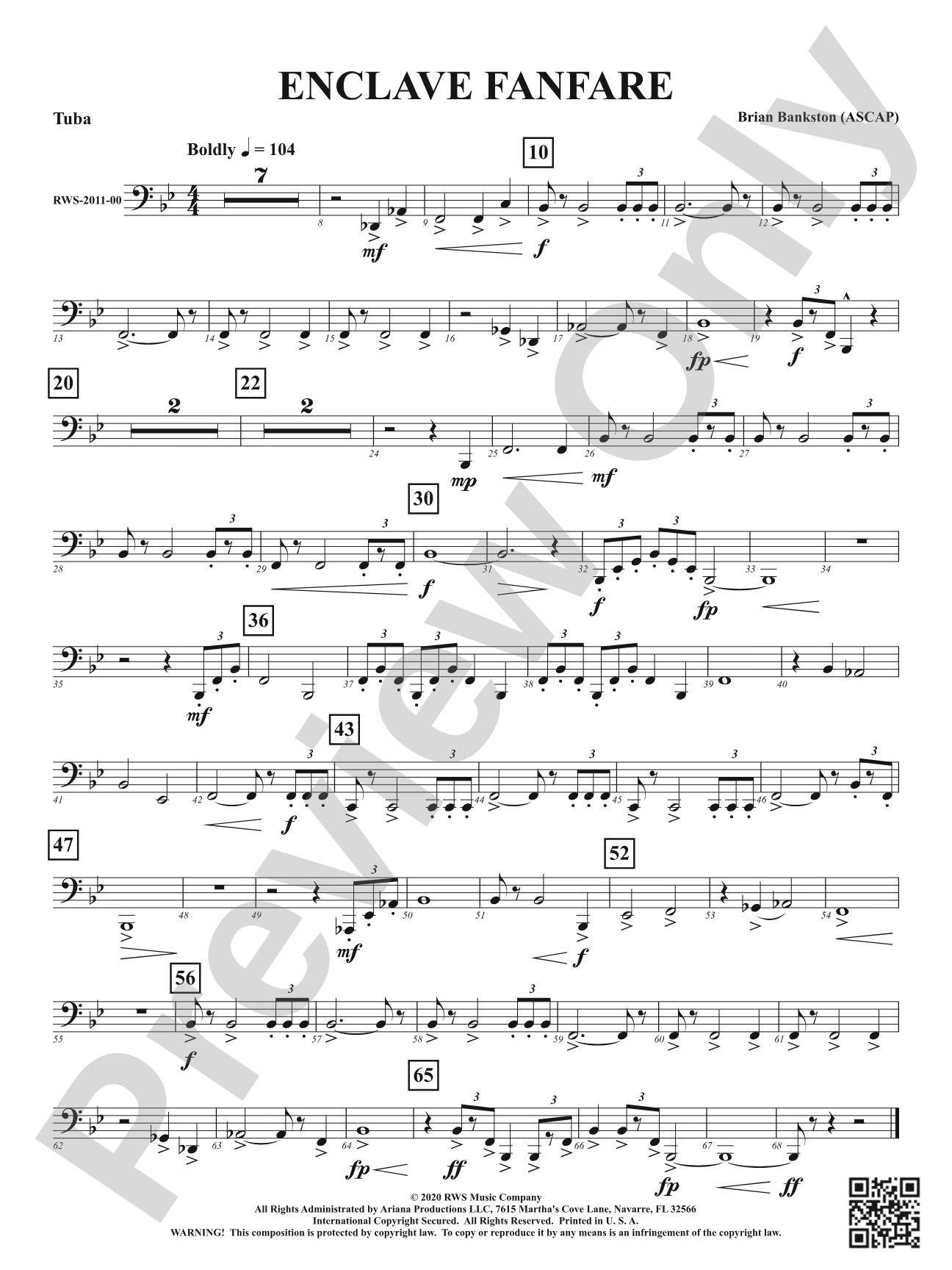 Enclave Fanfare: Tuba
