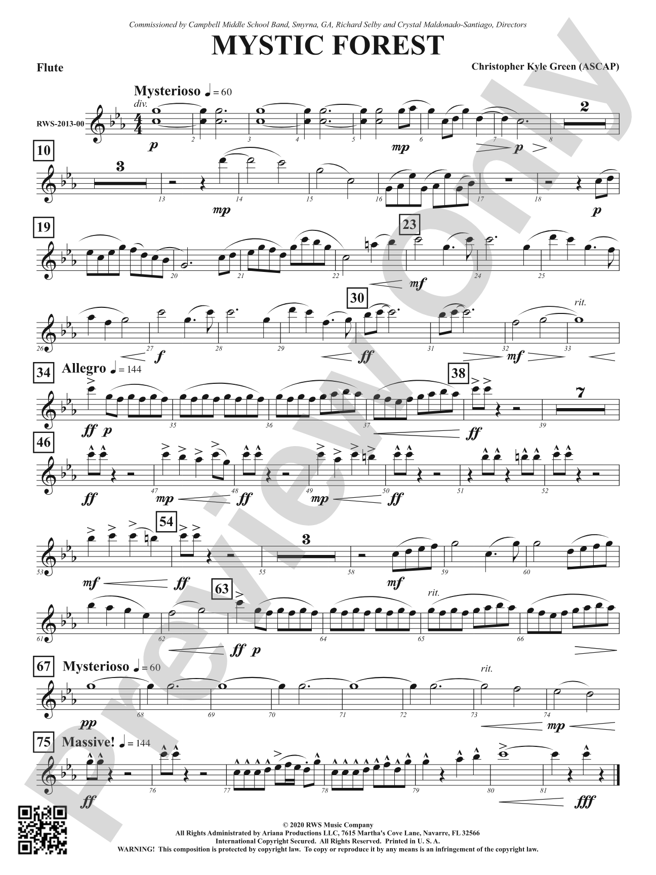Mystic Forest: 1st Flute