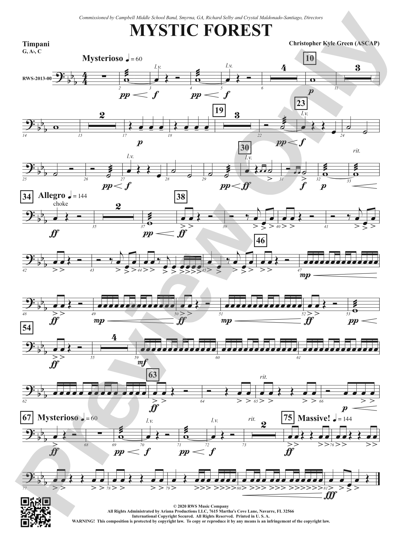 Mystic Forest: Timpani