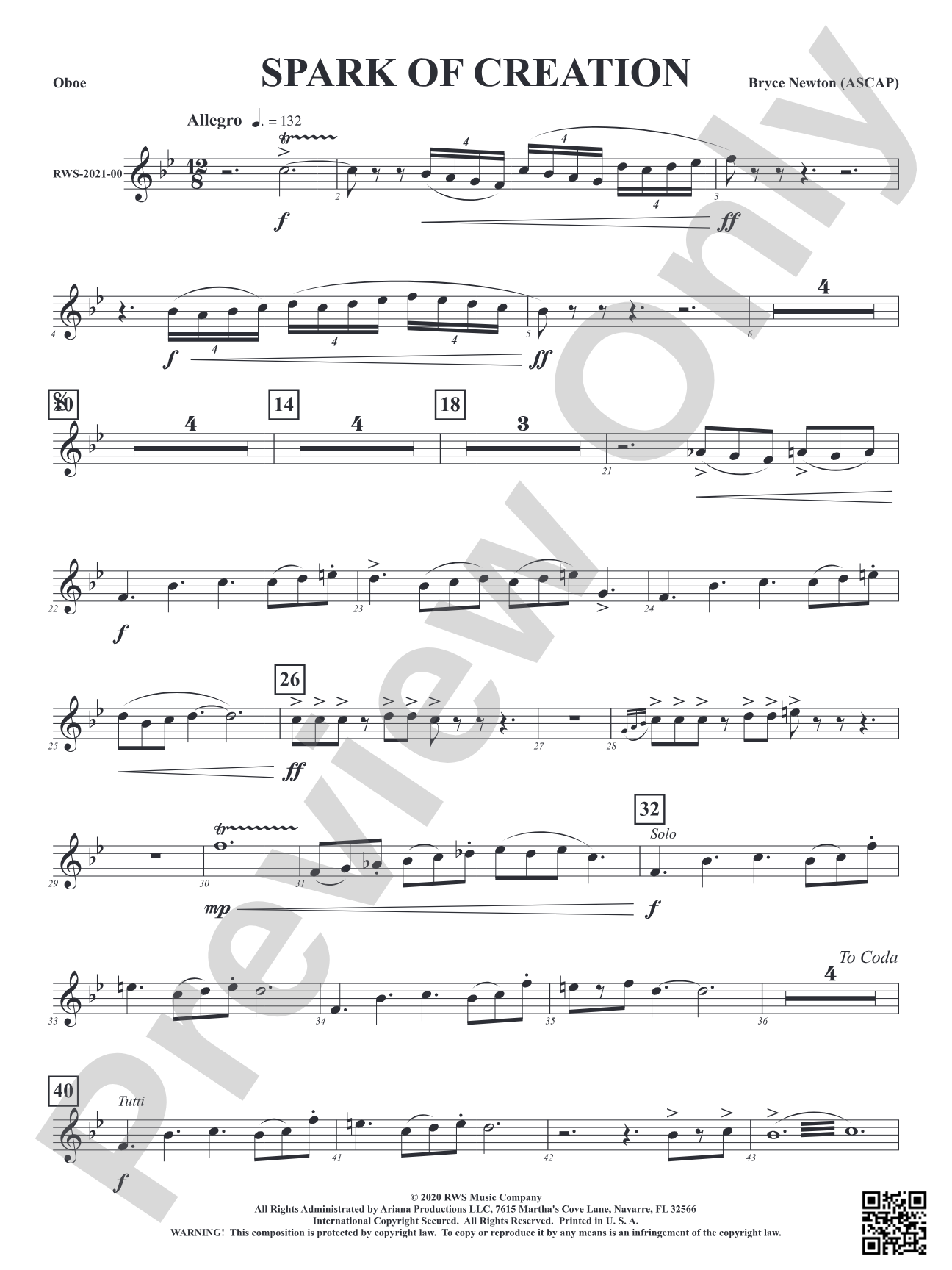 Spark of Creation: Oboe