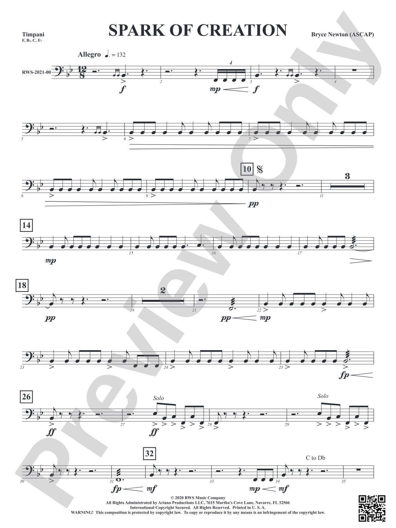 Spark of Creation: Timpani