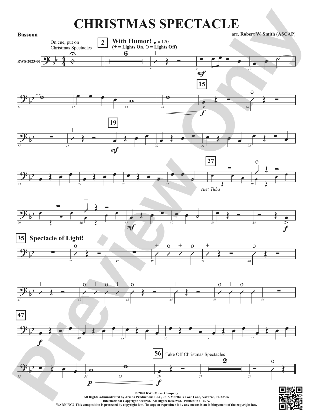 Christmas Spectacle: Bassoon