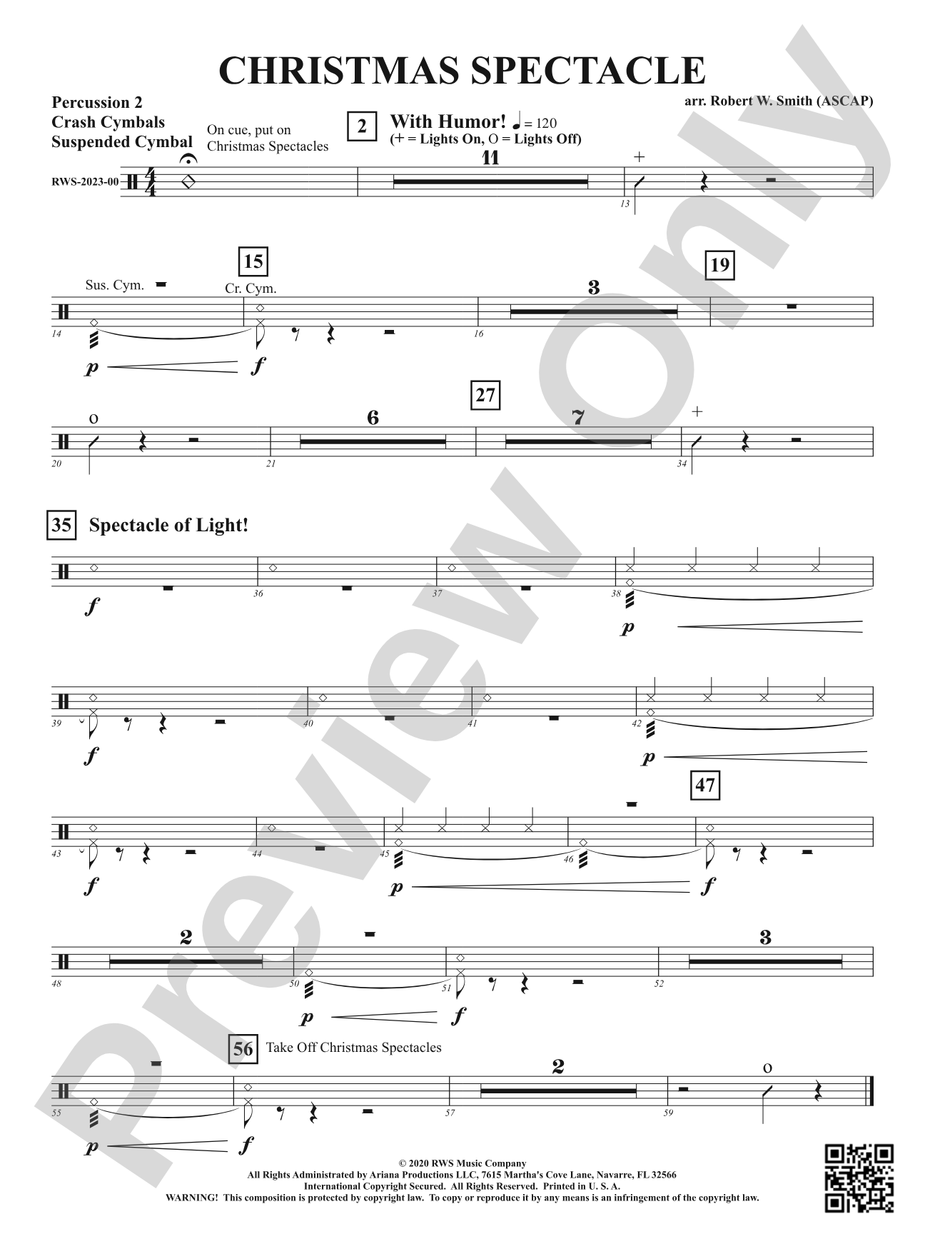 Christmas Spectacle: 2nd Percussion