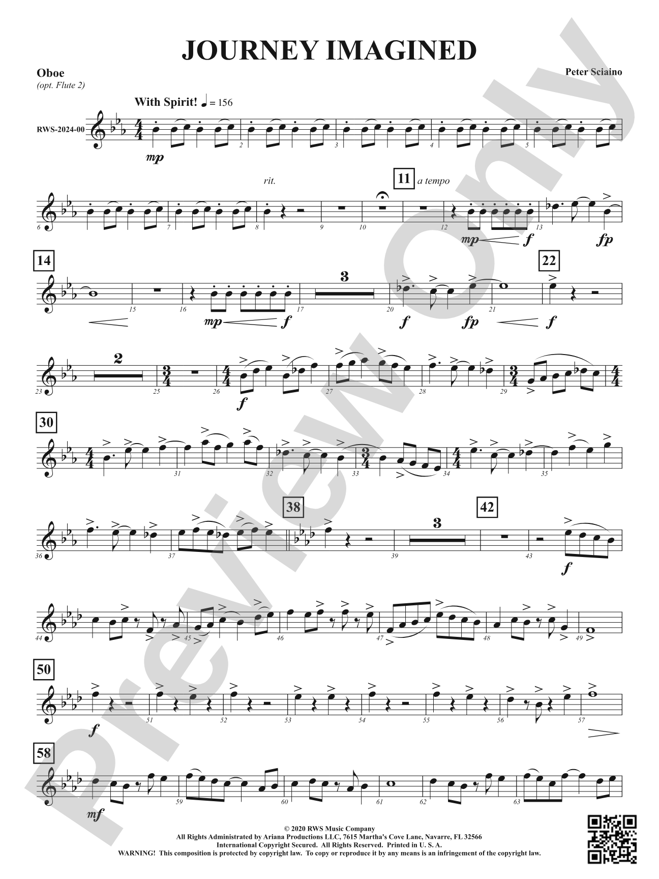 Journey Imagined: Oboe
