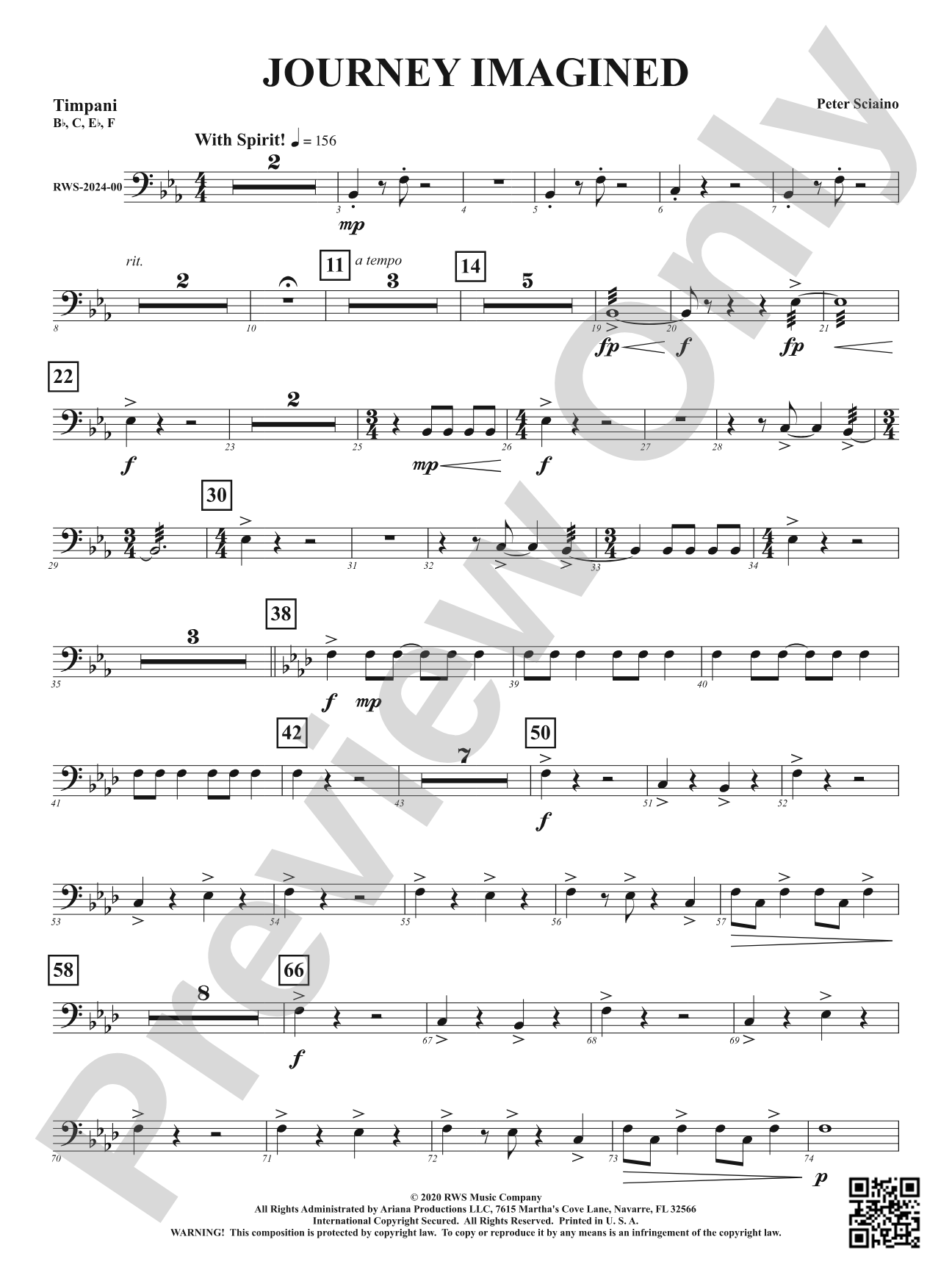 Journey Imagined: Timpani