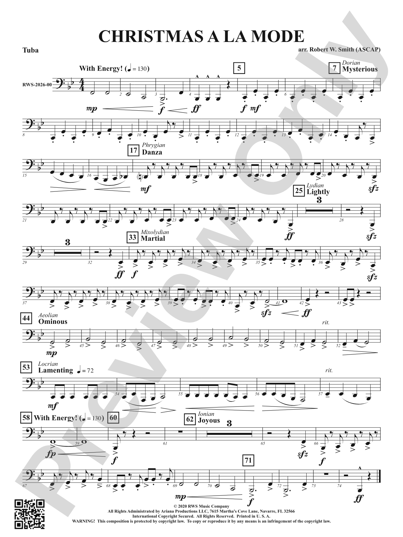 Christmas A La Mode: Tuba