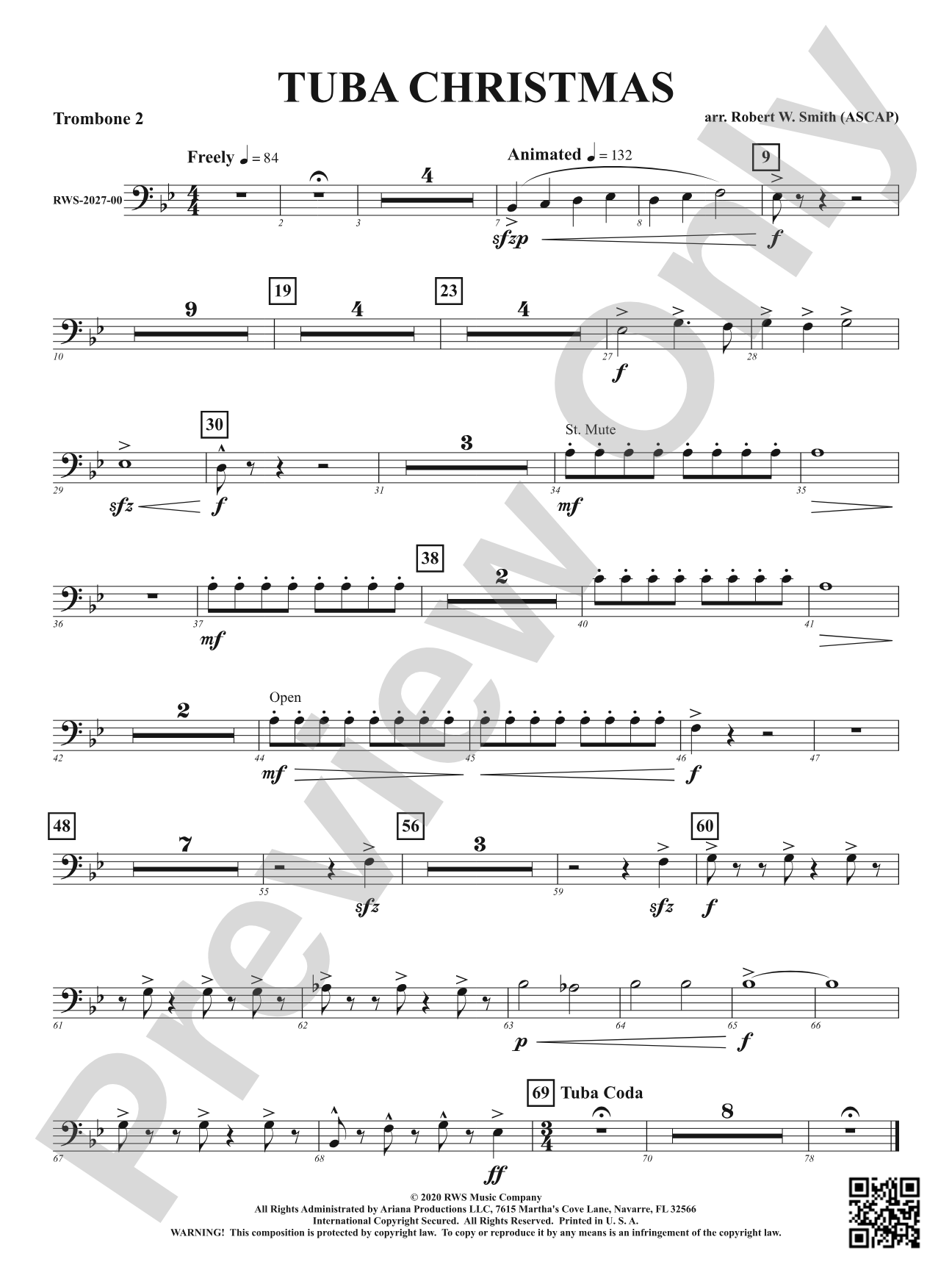 Tuba Christmas: 2nd Trombone