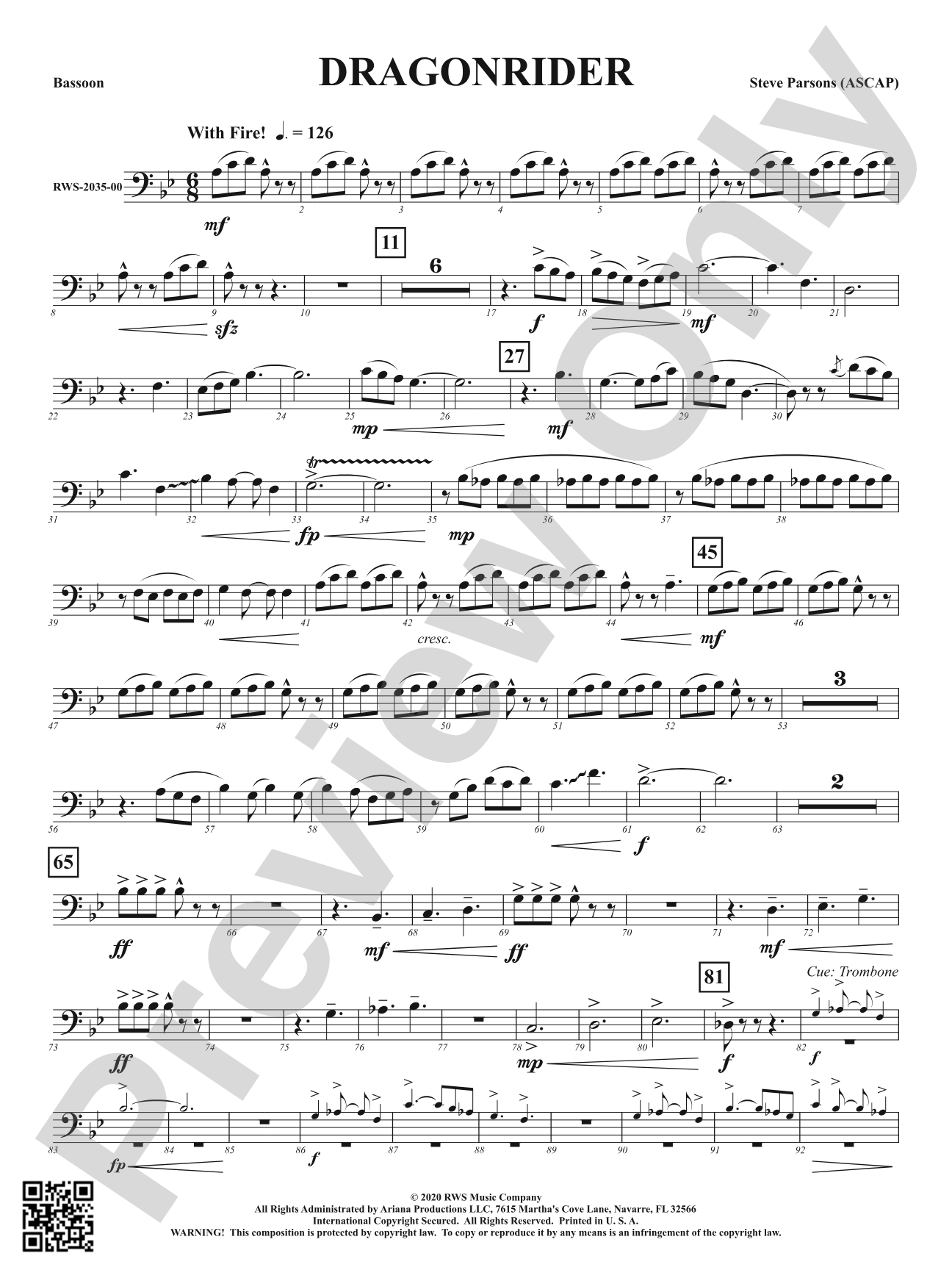 Dragonrider: Bassoon