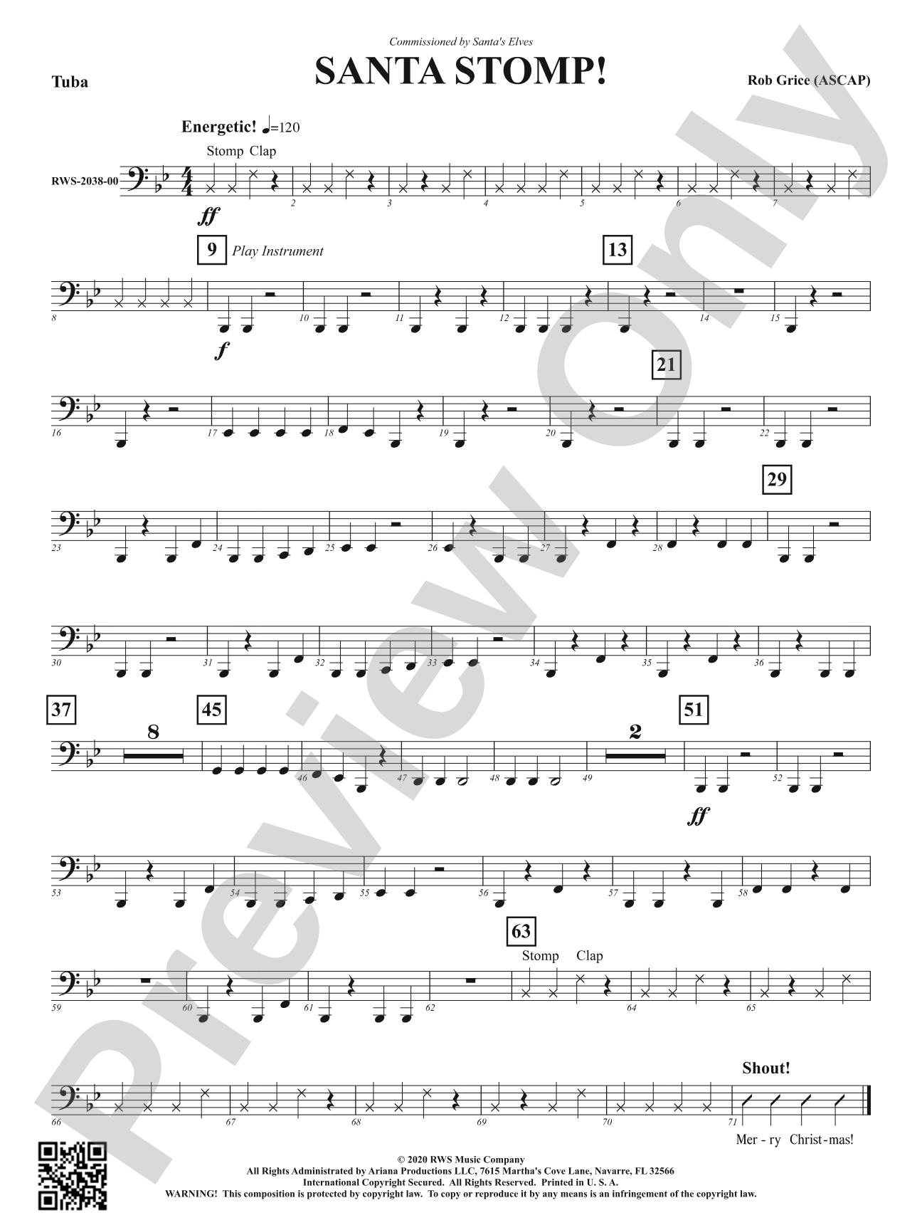 Santa Stomp!: Tuba