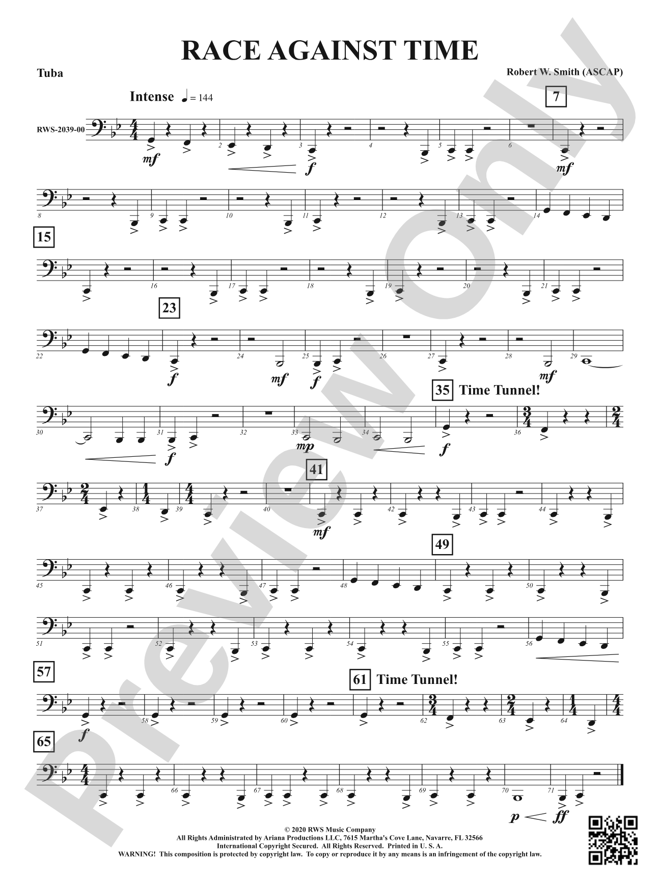 Race Against Time: Tuba