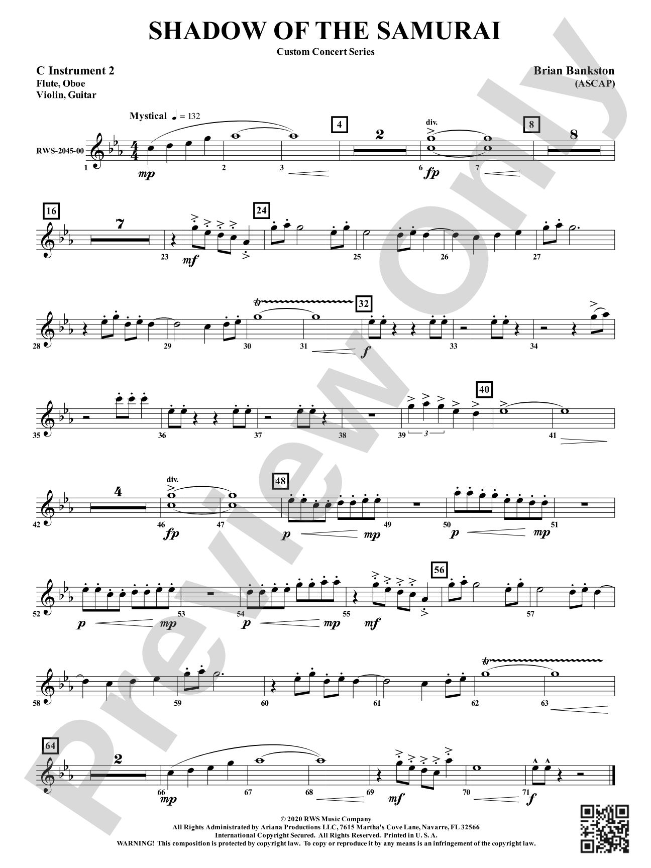 Shadow of the Samurai: Part 2 - C Instruments T.C.