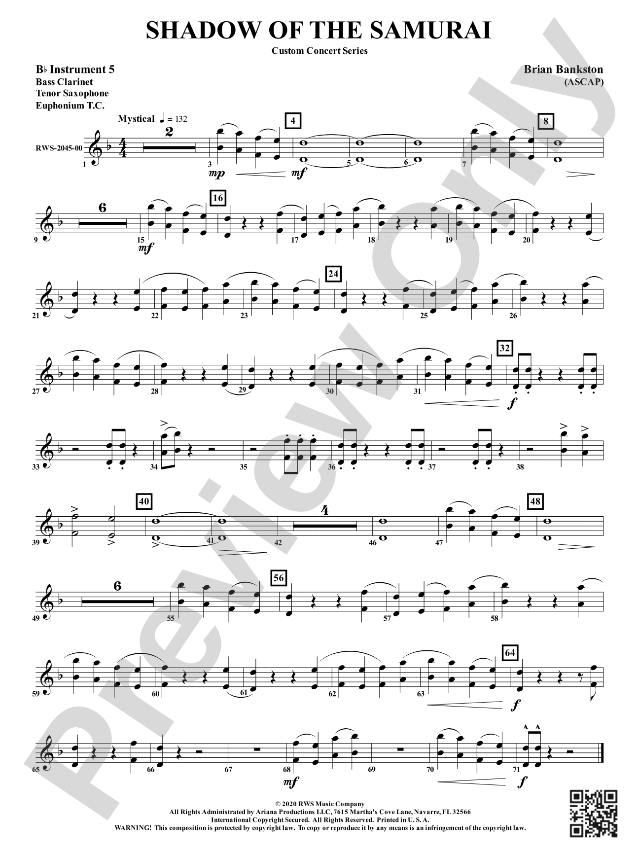 Shadow of the Samurai: Part 5 - B-flat Instruments