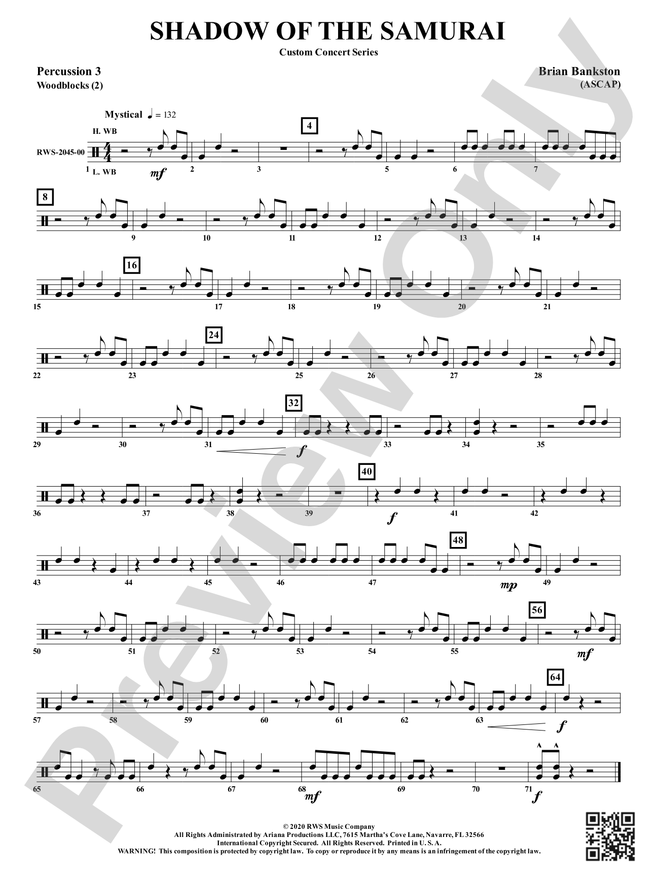 Shadow of the Samurai: 3rd Percussion
