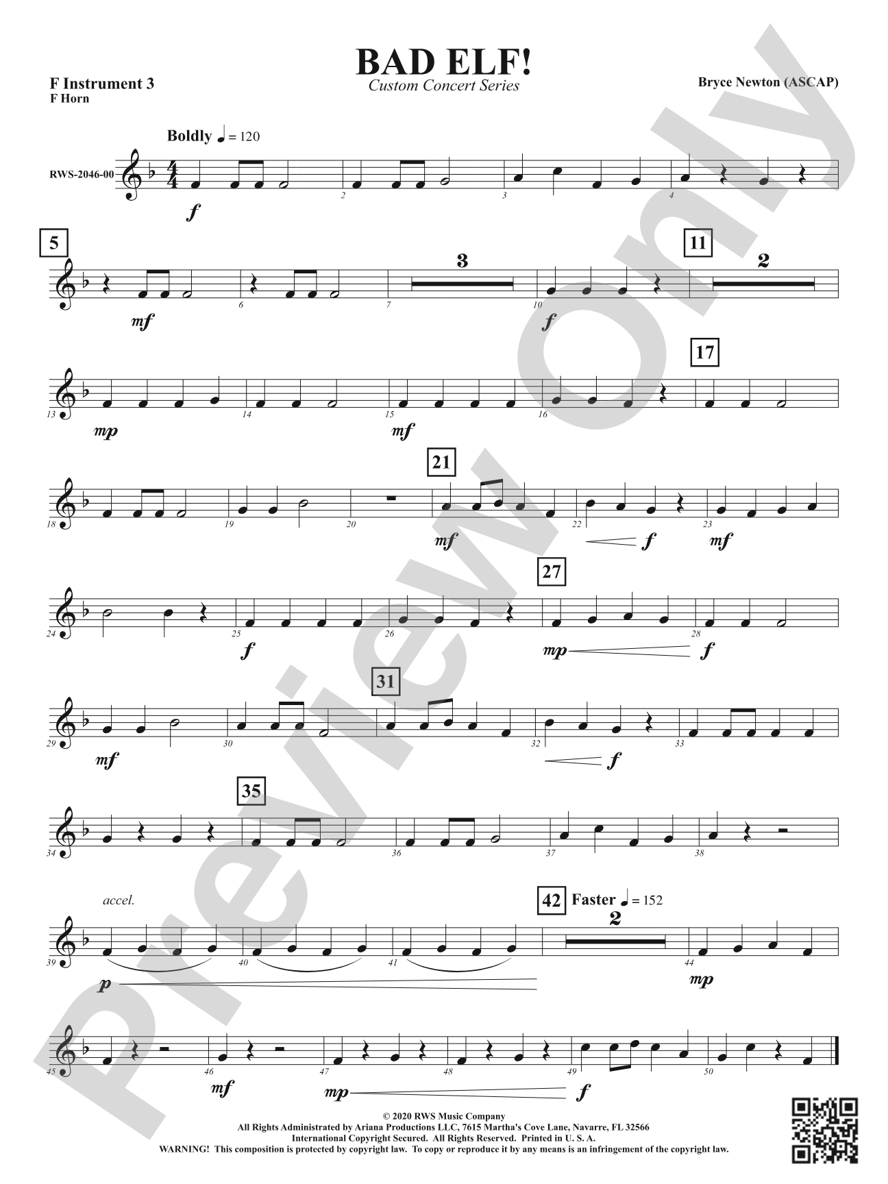 Bad Elf!: Part 3 - F Instruments