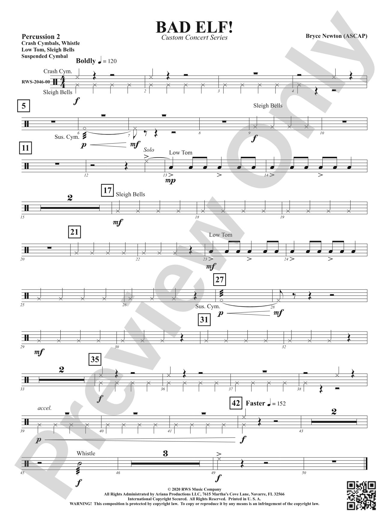 Bad Elf!: 2nd Percussion