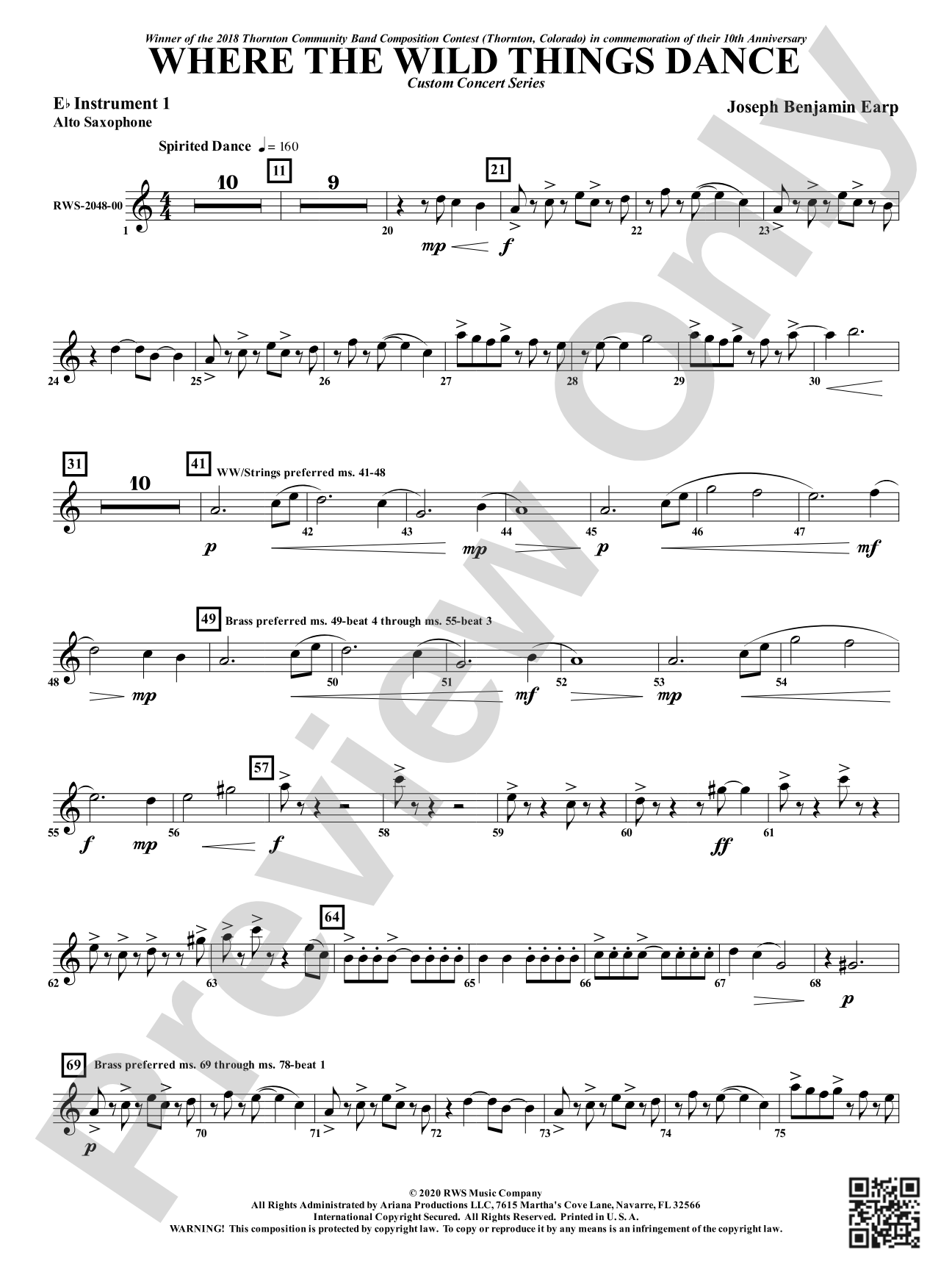 Where the Wild Things Dance: Part 1 - E-flat Instruments