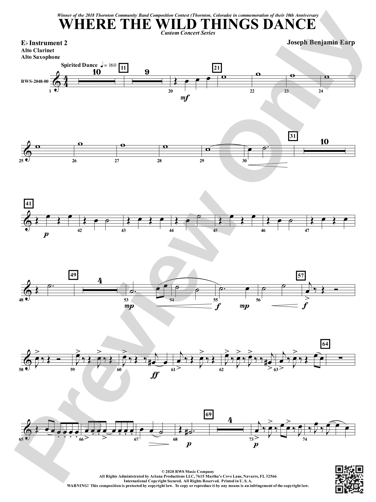 Where the Wild Things Dance: Part 2 - E-flat Instruments