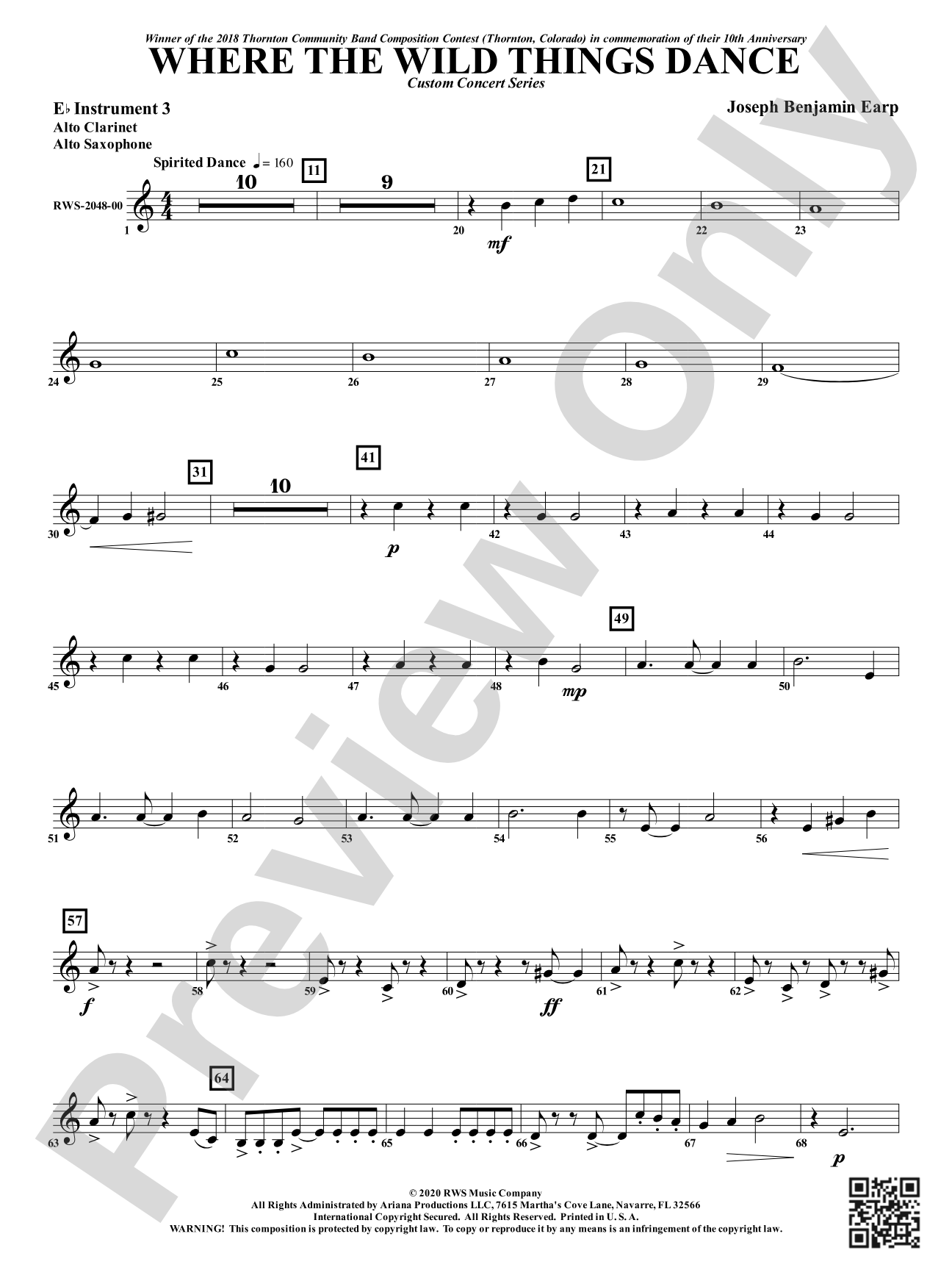 Where the Wild Things Dance: Part 3 - E-flat Instruments