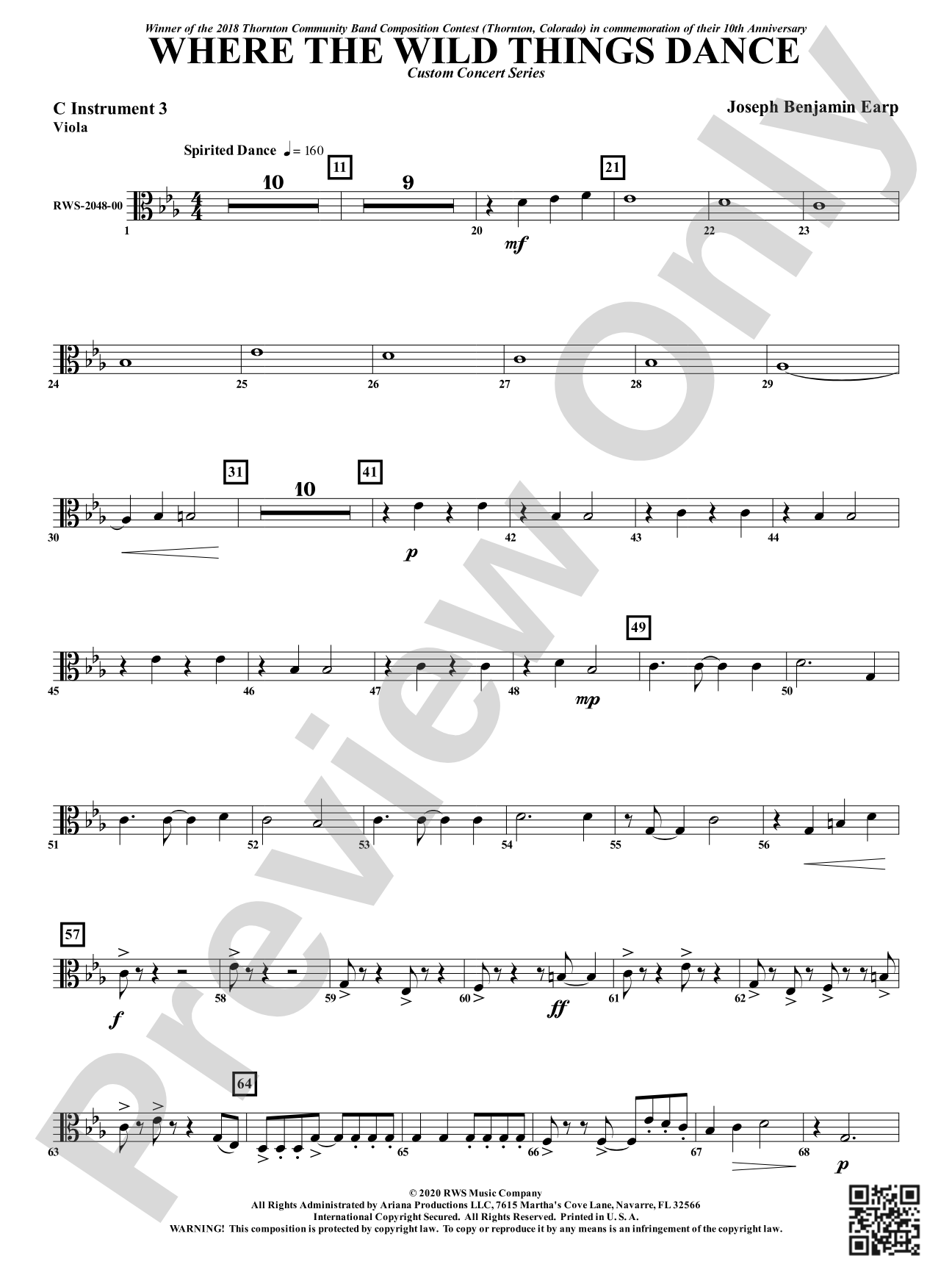 Where the Wild Things Dance: Part 3 - Viola