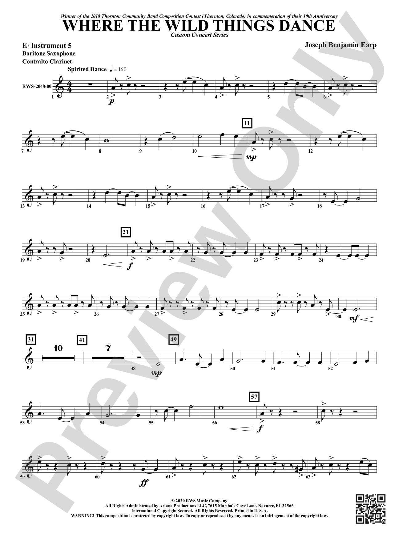 Where the Wild Things Dance: Part 5 - E-flat Instruments