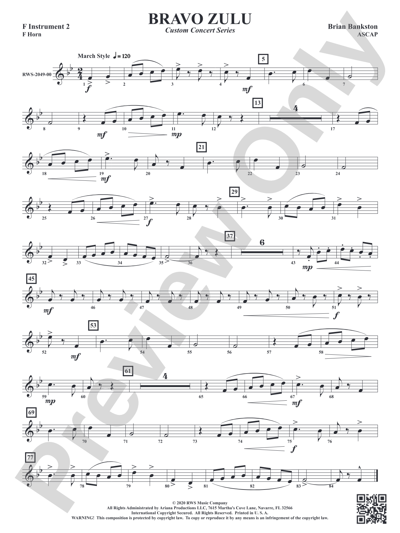 Bravo Zulu: Part 2 - F Instruments