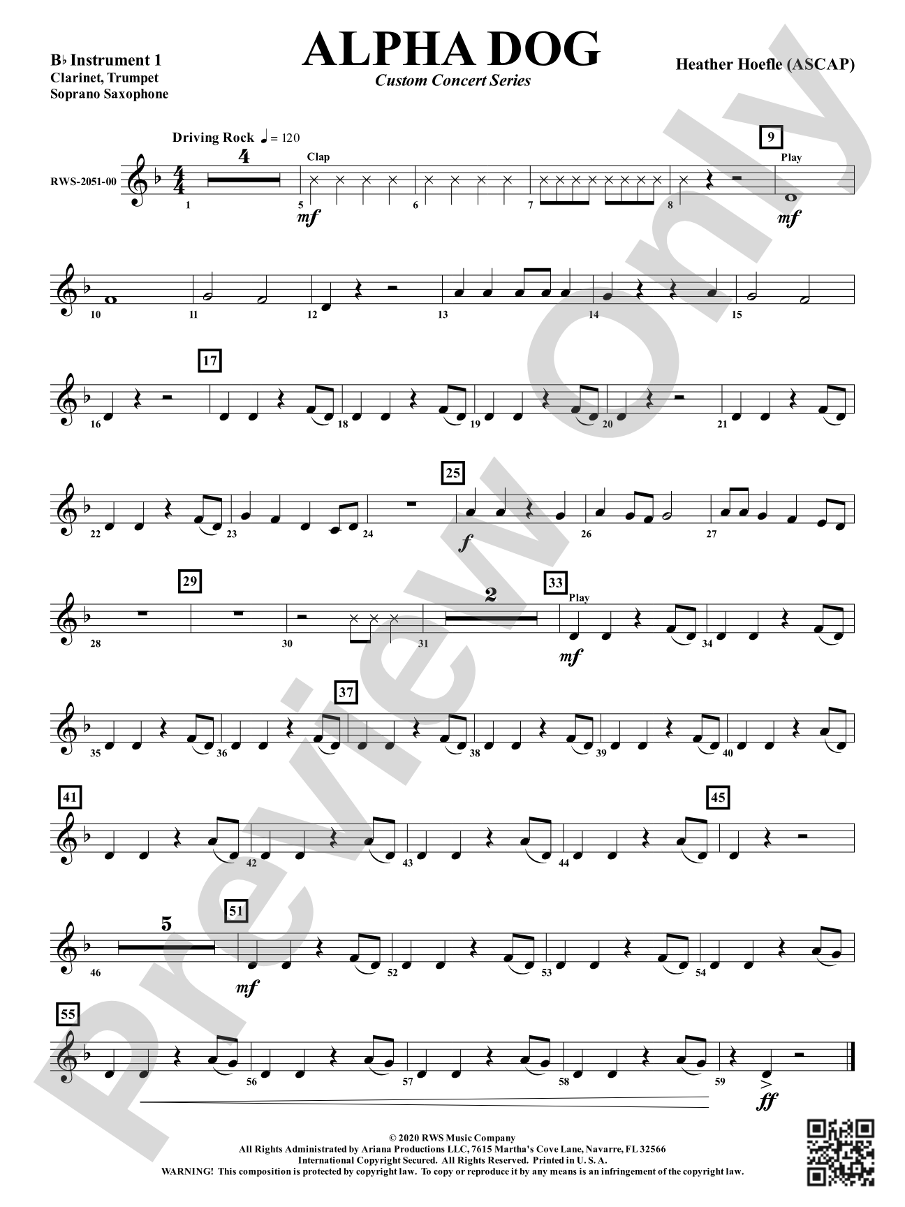 Alpha Dog: Part 1 - B-flat Instruments