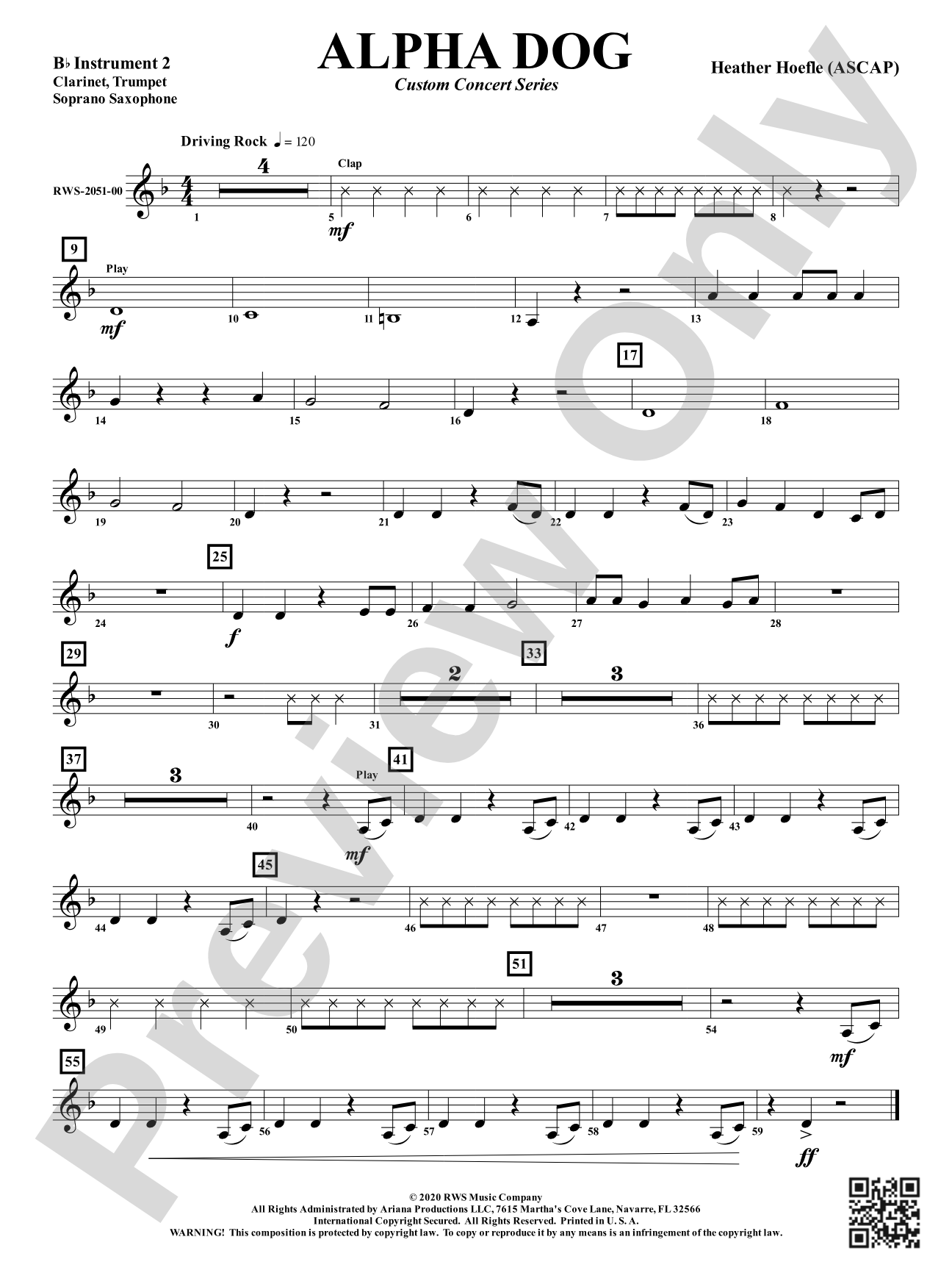 Alpha Dog: Part 2 - B-flat Instruments