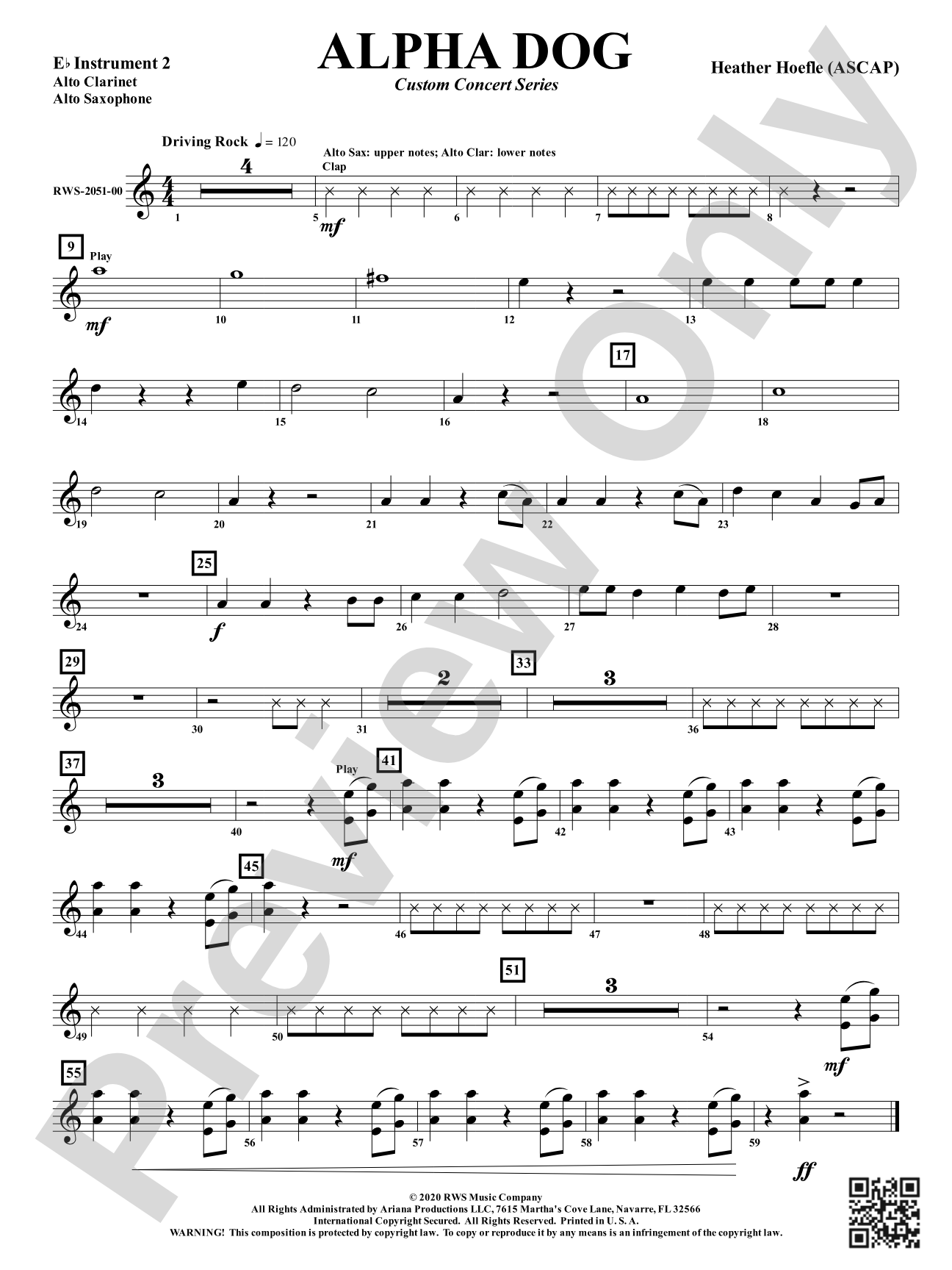 Alpha Dog: Part 2 - E-flat Instruments