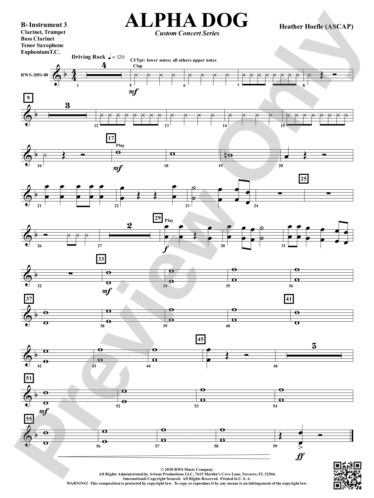 Alpha Dog: Part 3 - B-flat Instruments
