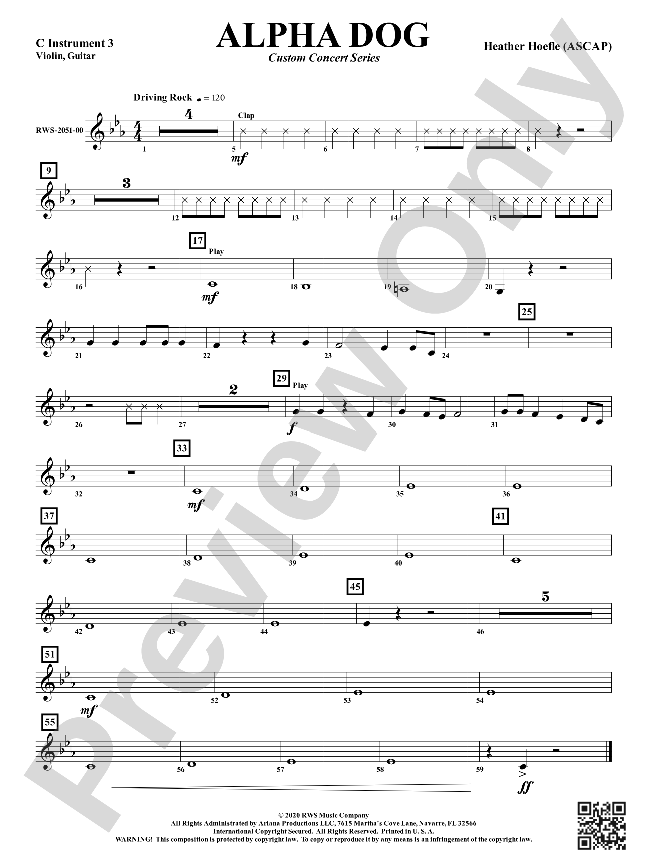 Alpha Dog: Part 3 - C Instruments T.C.
