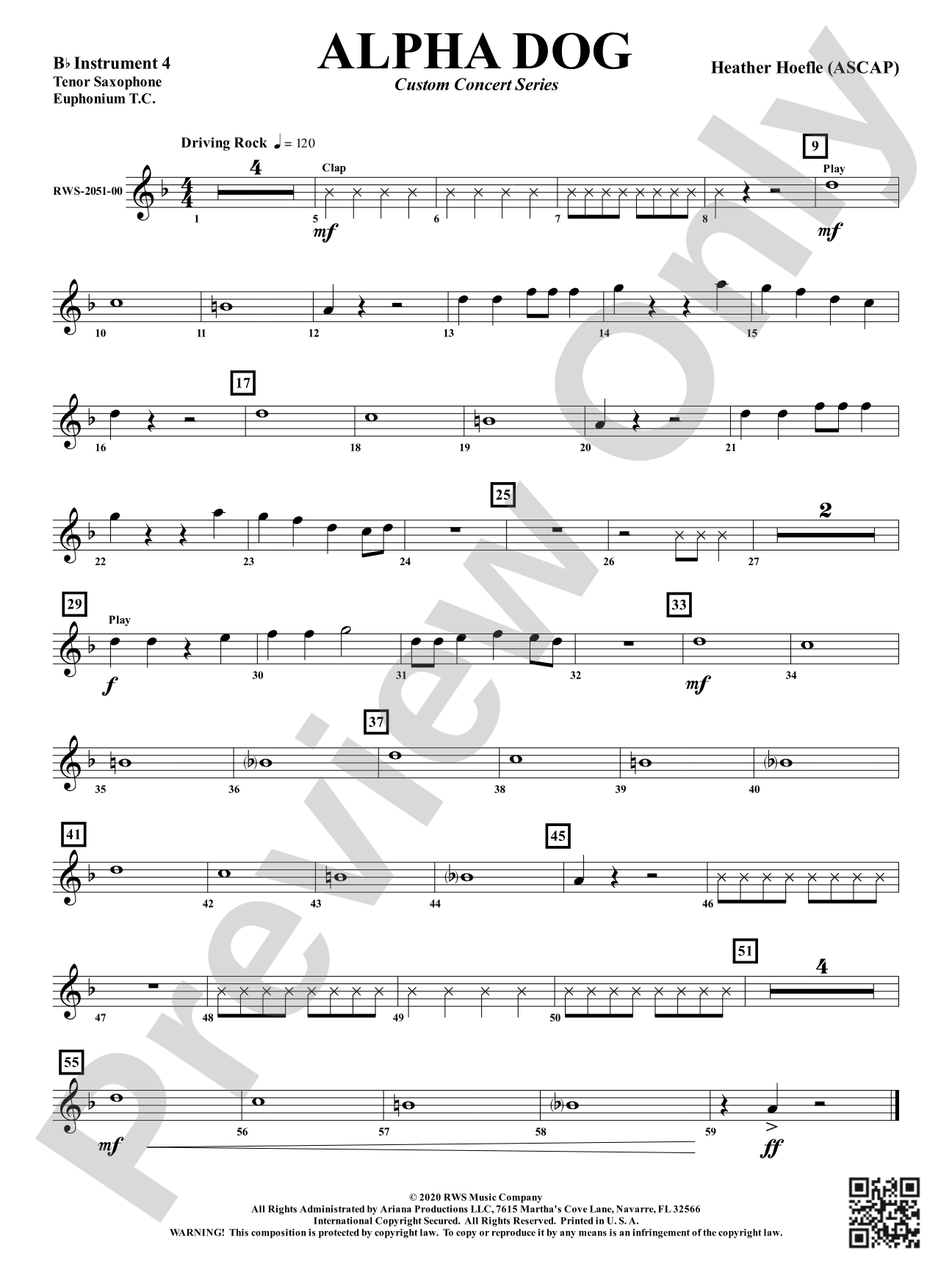 Alpha Dog: Part 4 - B-flat Instruments