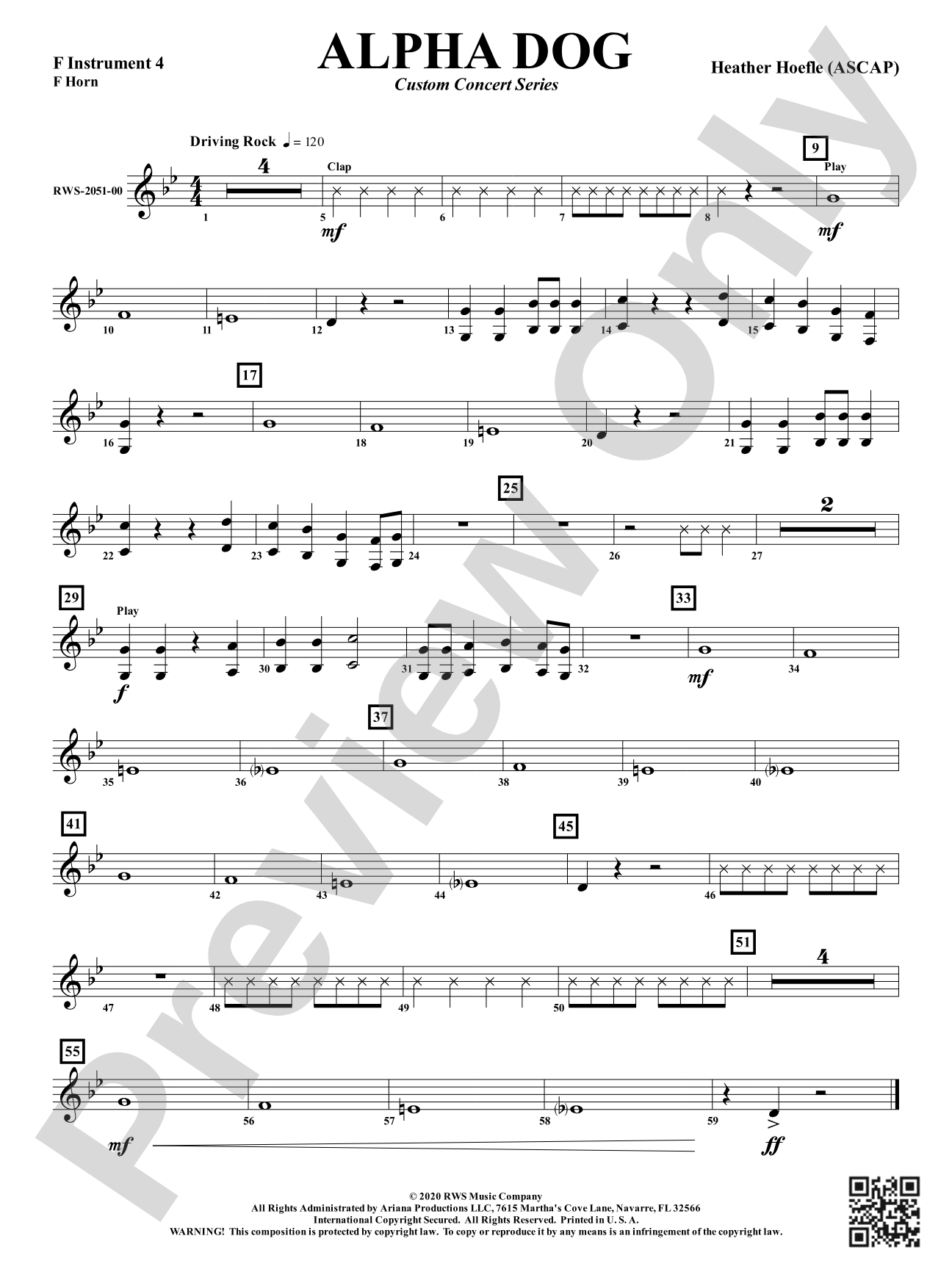 Alpha Dog: Part 4 - F Instruments