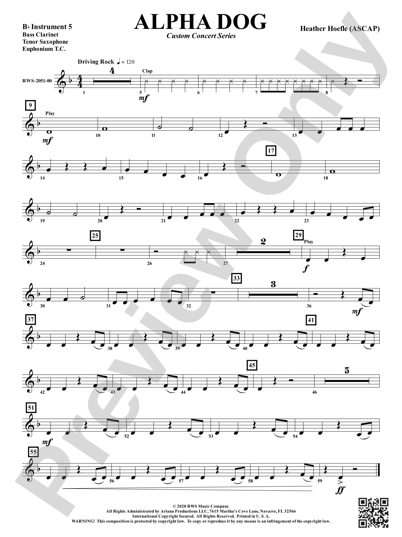 Alpha Dog: Part 5 - B-flat Instruments