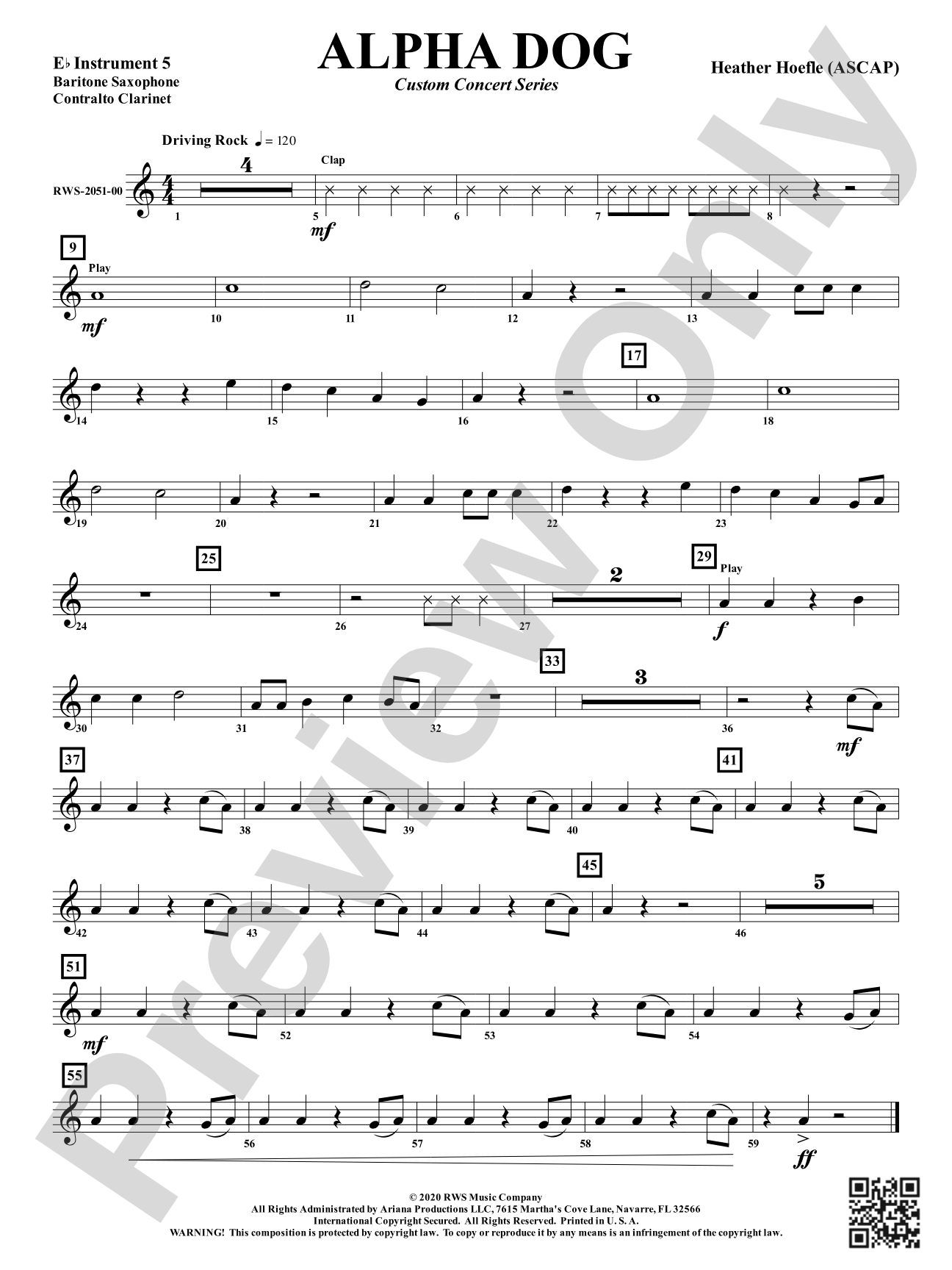Alpha Dog: Part 5 - E-flat Instruments