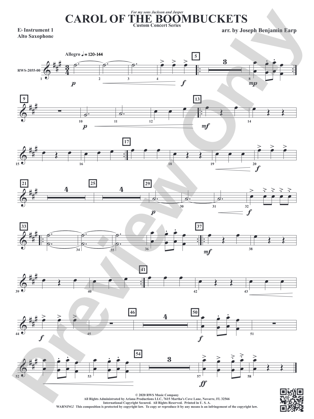 Carol of the Boombuckets: Part 1 - E-flat Instruments
