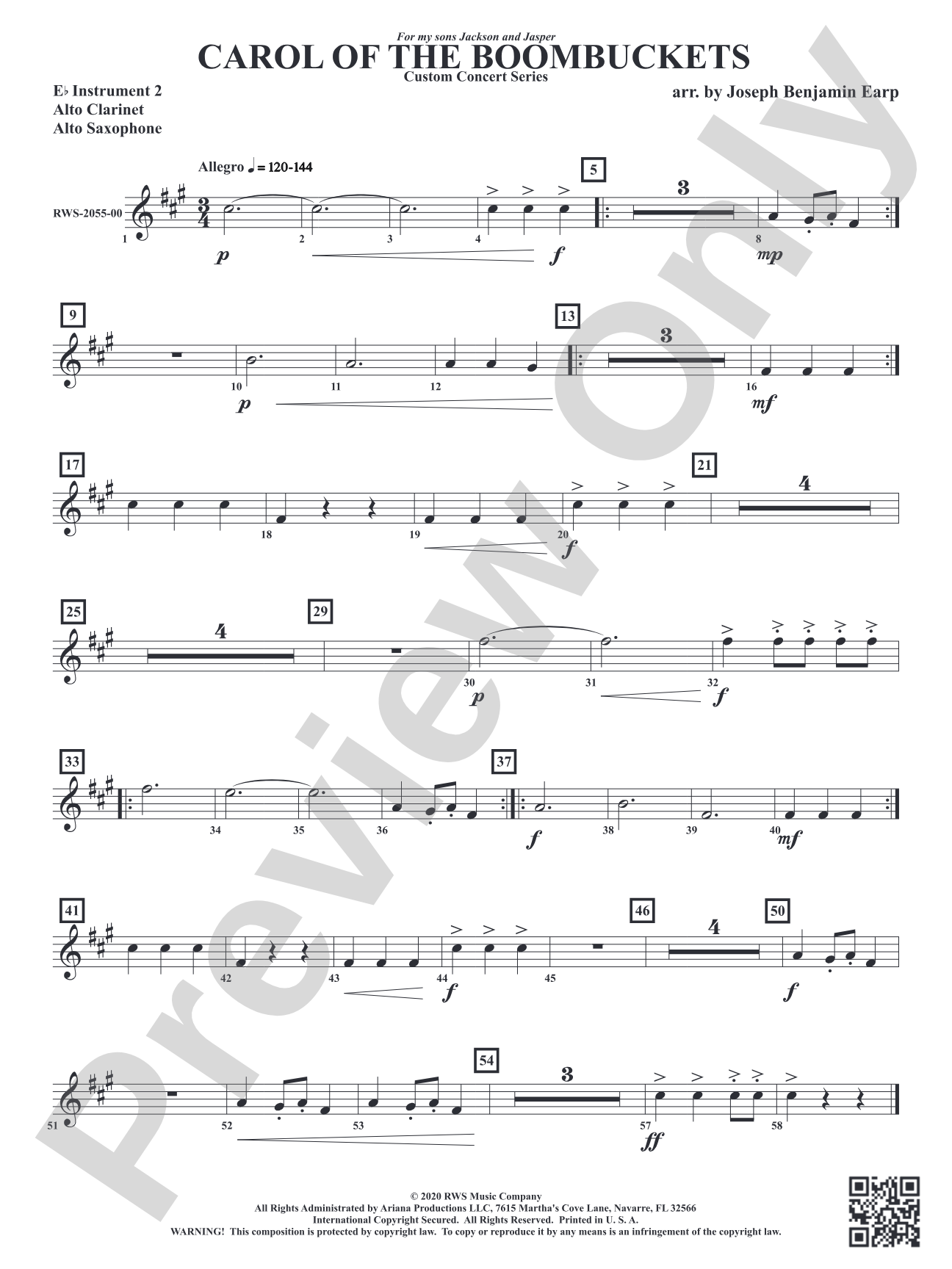 Carol of the Boombuckets: Part 2 - E-flat Instruments
