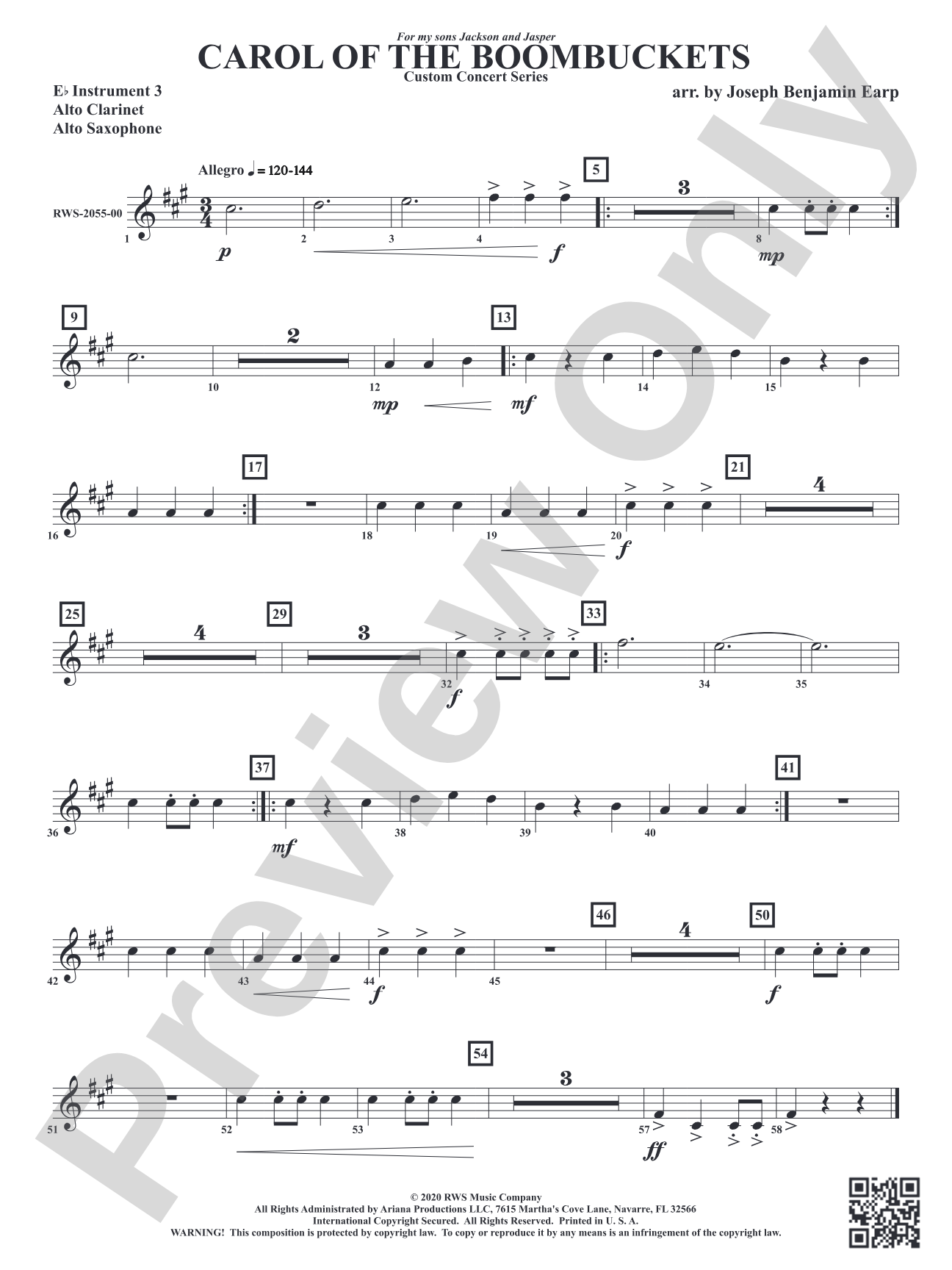 Carol of the Boombuckets: Part 3 - E-flat Instruments