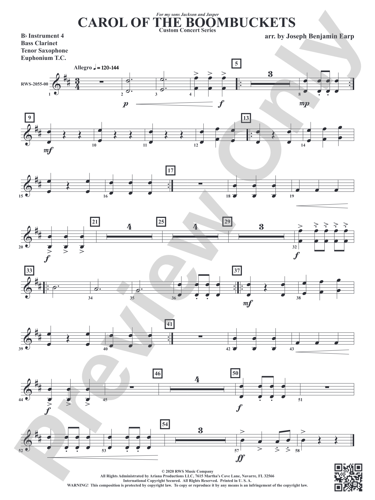 Carol of the Boombuckets: Part 4 - B-flat Instruments