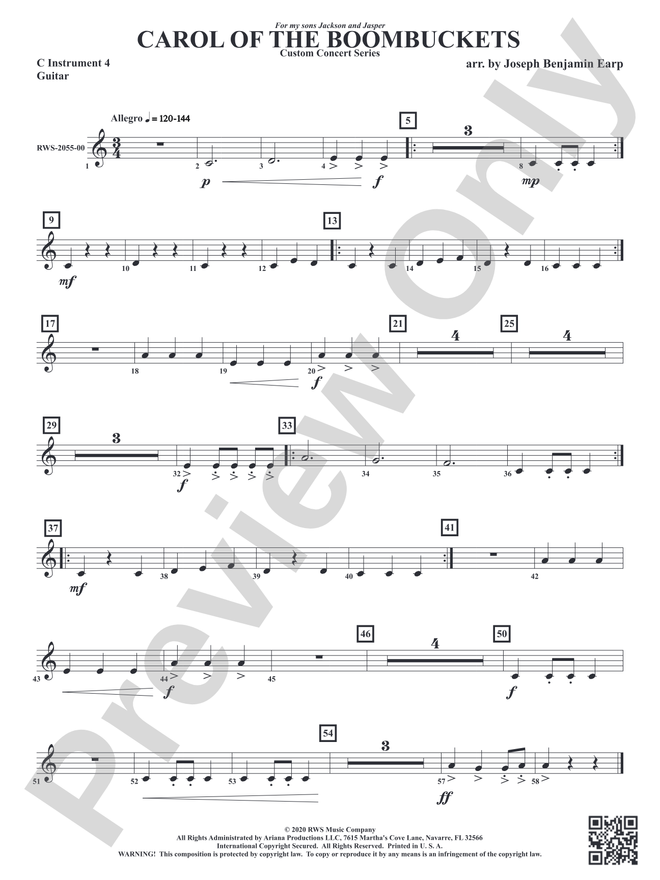 Carol of the Boombuckets: Part 4 - C Instruments T.C.