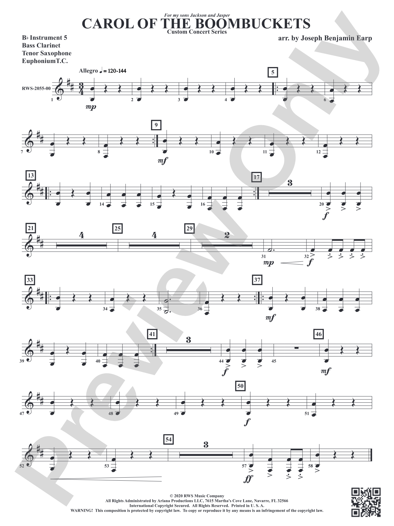 Carol of the Boombuckets: Part 5 - B-flat Instruments