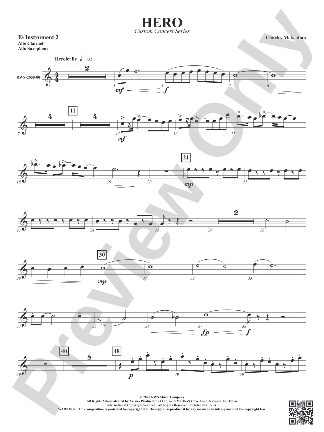 Hero: Part 2 - E-flat Instruments