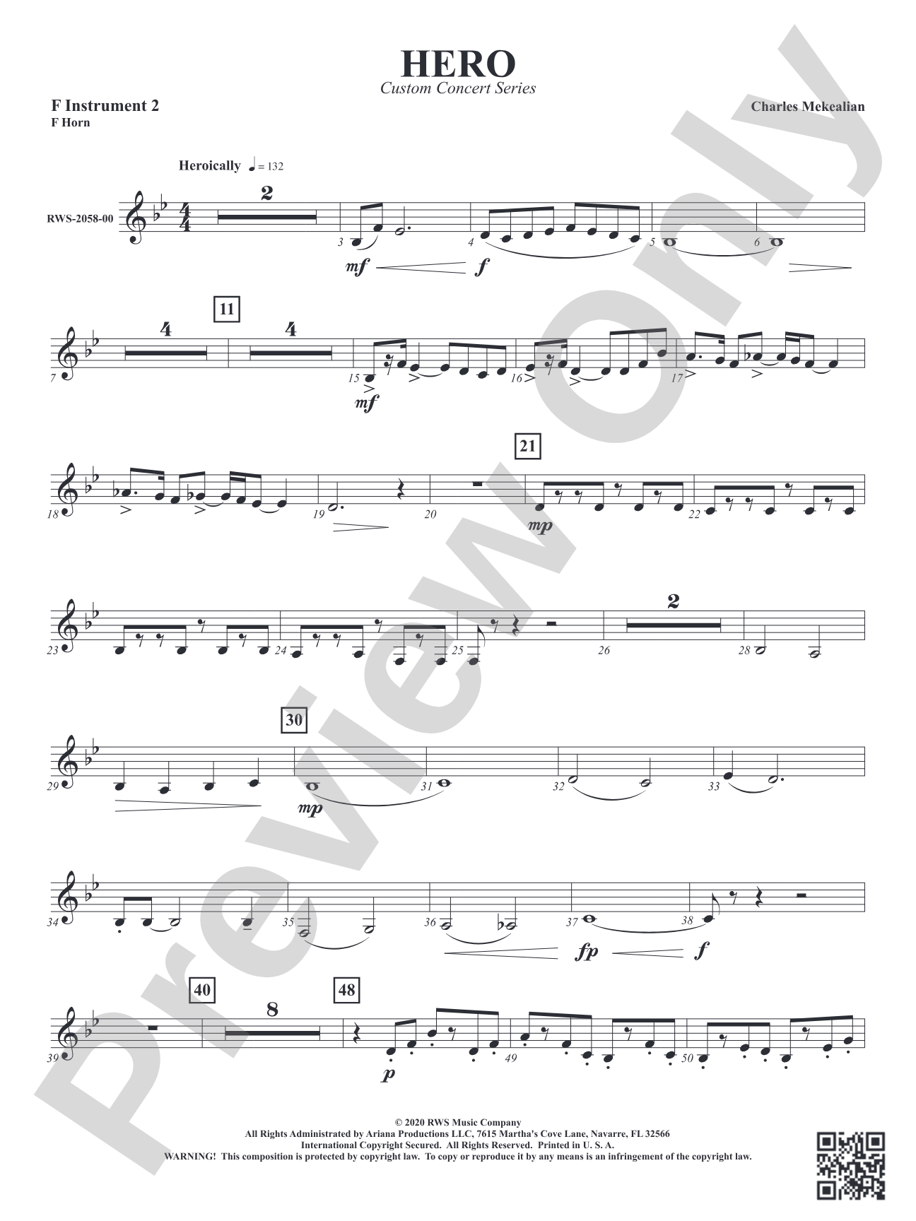 Hero: Part 2 - F Instruments