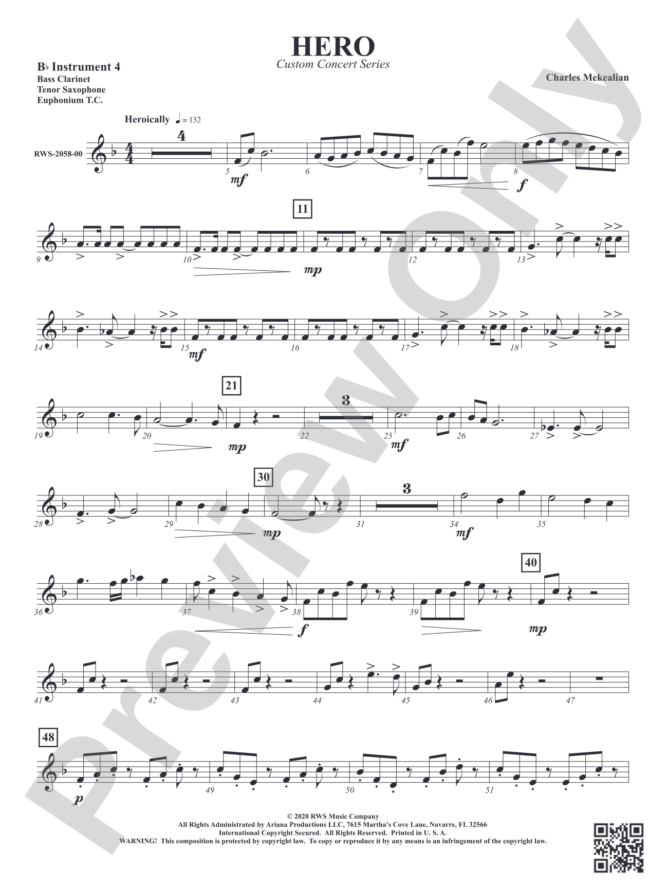 Hero: Part 4 - B-flat Instruments