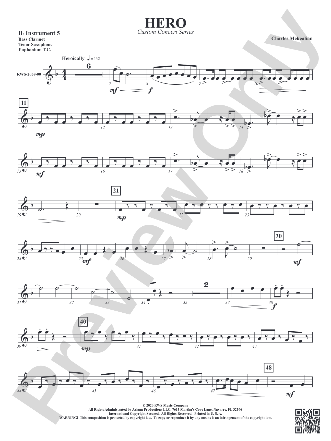Hero: Part 5 - B-flat Instruments